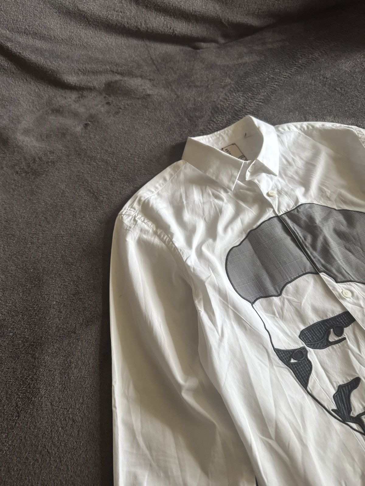 Antonio Marras Antonio Marras shirt face smoke print RARE Size US XS / EU 42 / 0 - 2 Thumbnail