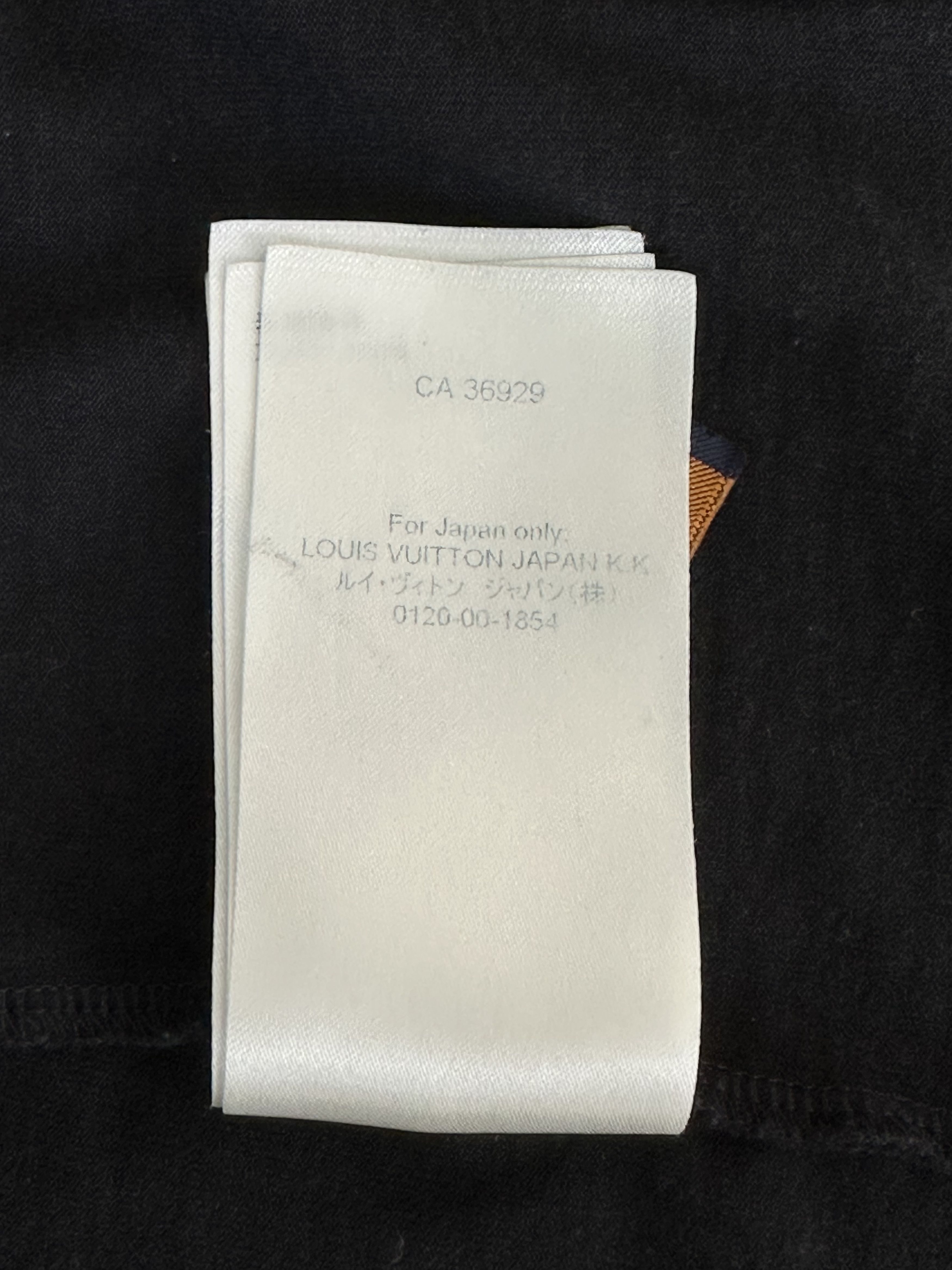 Louis Vuitton Louis Vuitton NBA Black Embroidered Patches T-Shirt Size US L / EU 52-54 / 3 - 8 Thumbnail