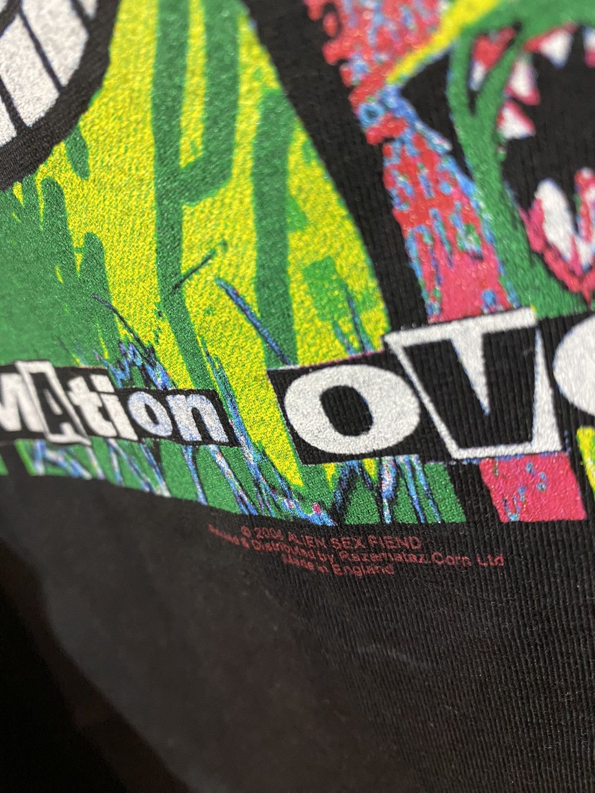 Band Tees × Vintage Vintage Alien Sex Fiend shirt early 00s Size US XL / EU 56 / 4 - 2 Thumbnail