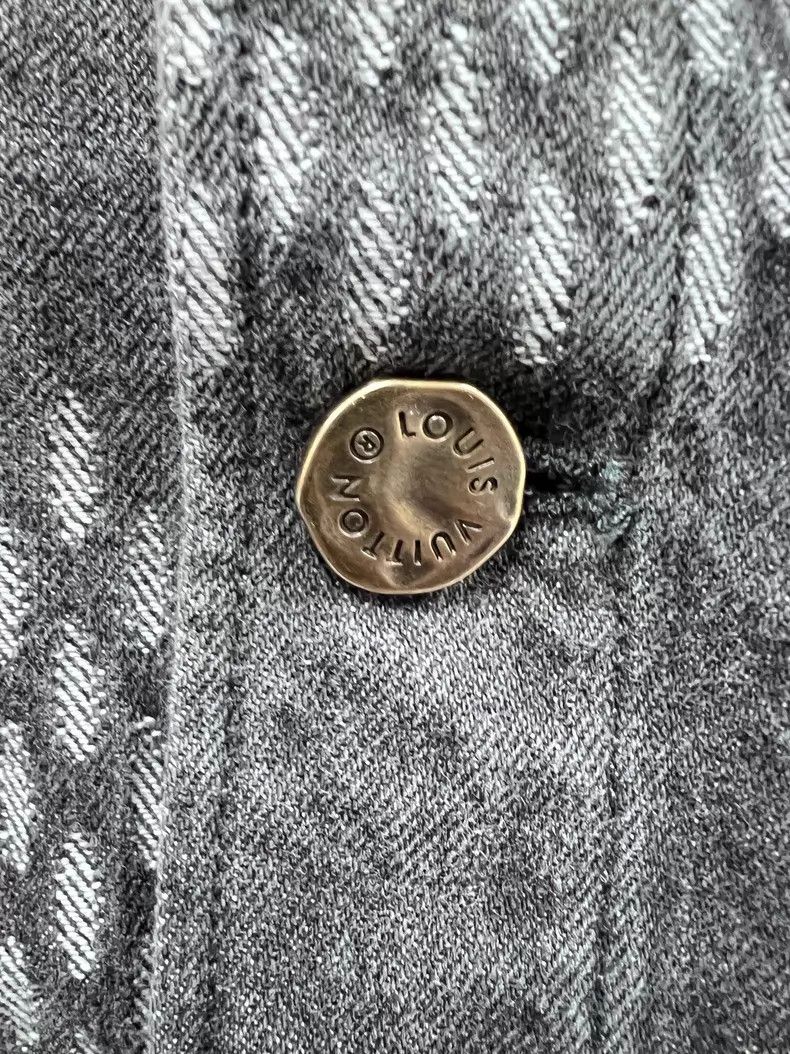 Louis Vuitton Louis Vuitton Nigo Full Logo Denim Jacket Size US M / EU 48-50 / 2 - 3 Thumbnail