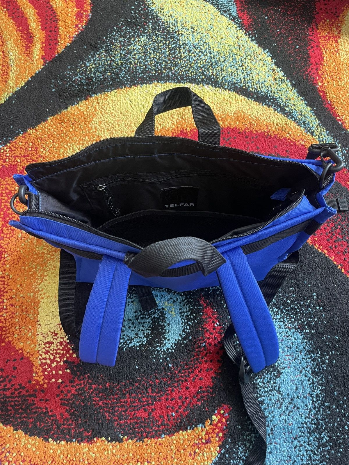 Telfar Eastpak Medium Blue Shopper Bag