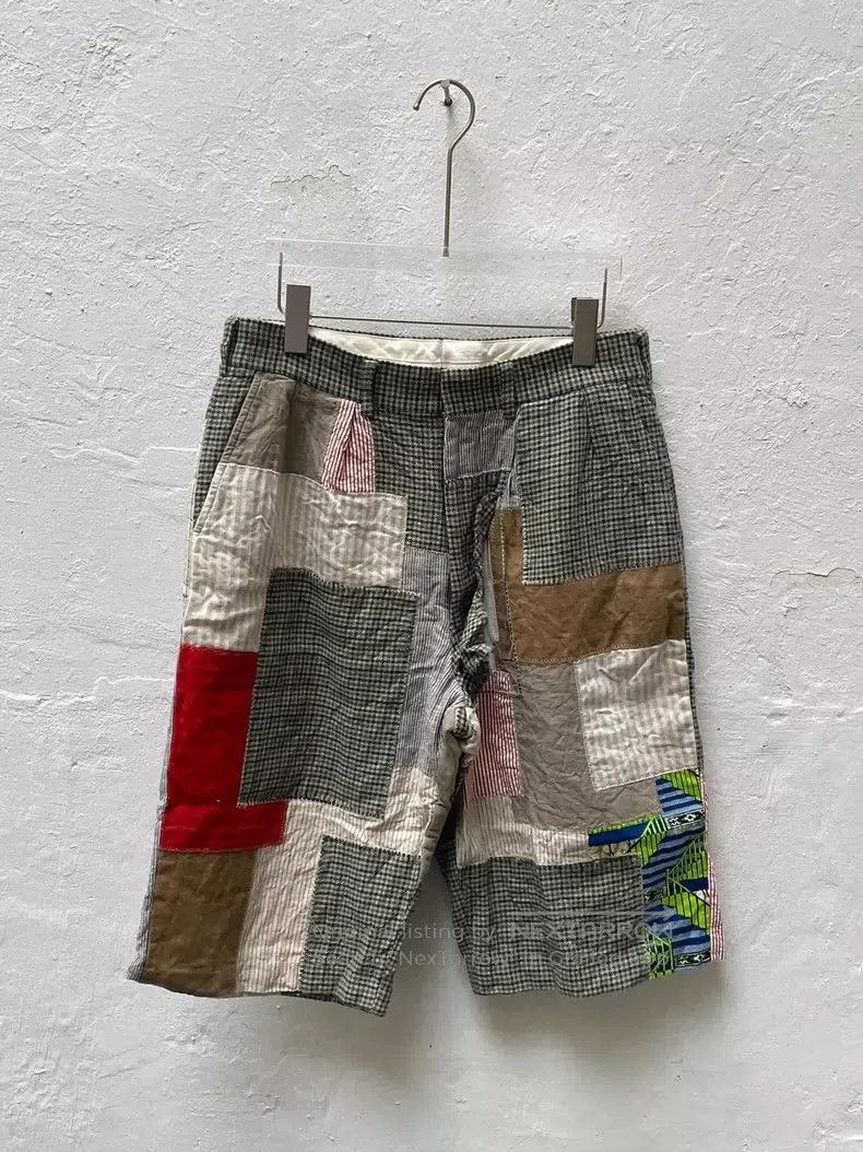 Junya Watanabe Junya Watanabe 2016SS Patchwork Shorts Size US 30 / EU 46 - 1 Thumbnail
