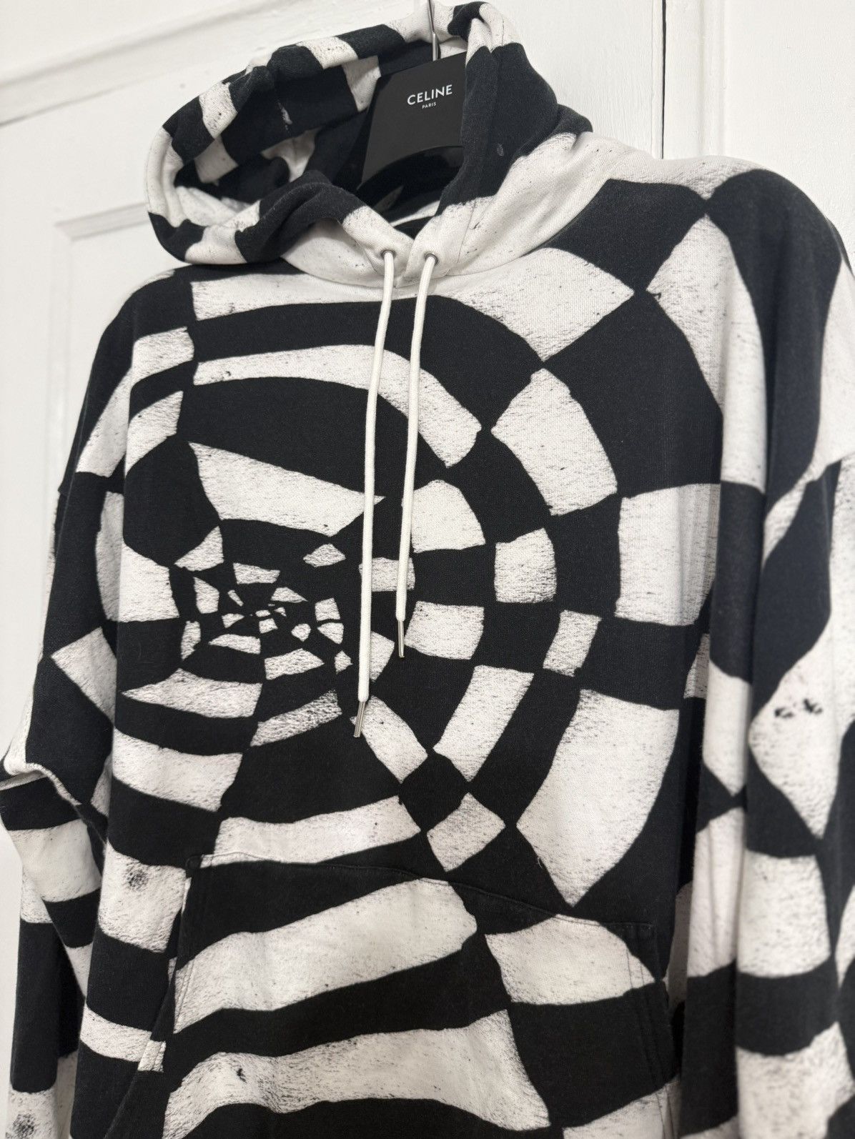 Celine S/S22 Harry Wyld Spiderweb Hoodie Size US S / EU 44-46 / 1 - 3 Thumbnail