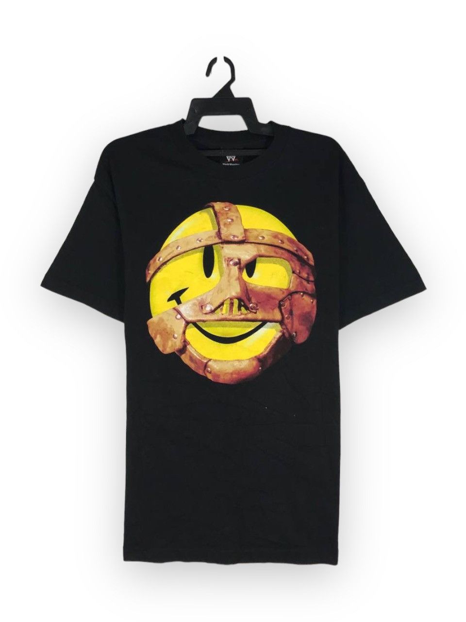 image of Vintage Mick Foley Mankind Wrestling Professional in Black, Men's (Size Large)