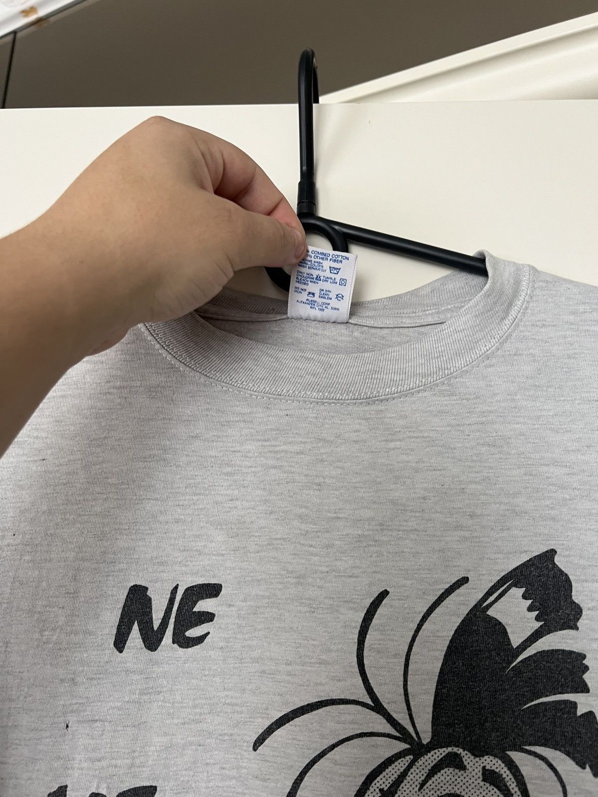 Vintage Vintage French Comic Tee “Ne Me Stressez Pas” Harry Gold 90s Size US L / EU 52-54 / 3 - 14 Thumbnail