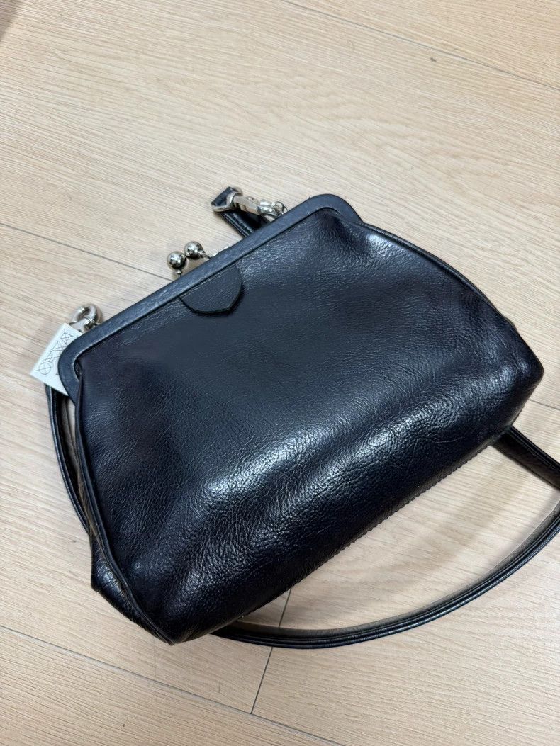 Yohji Yamamoto yohji yamamoto Mouth-gold satchel bag 2504-Nextarrow Size ONE SIZE - 6 Thumbnail
