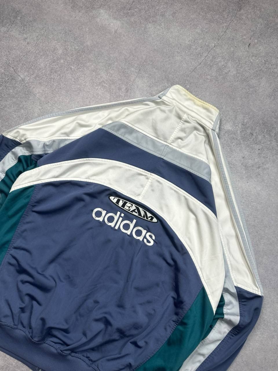 Adidas Vintage Adidas Track Jacket, Size XL – Retro 90s Sportswear Size US XL / EU 56 / 4 - 5 Thumbnail