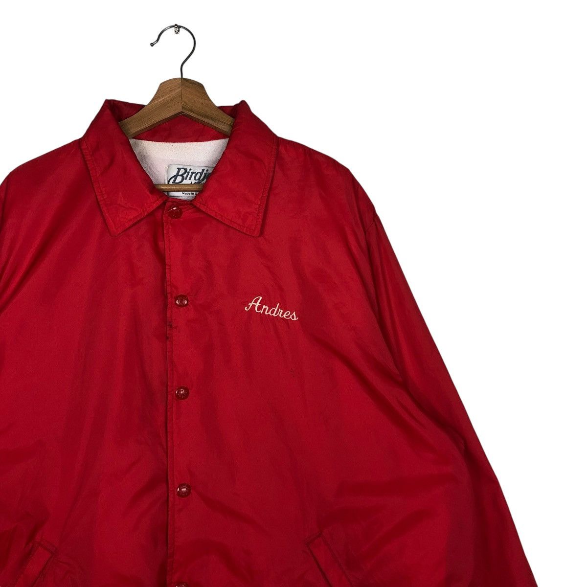 Toyo Enterprises 🔥VINTAGE COACH JACKET BIRDIE JACKET RICHARD LESLIE USA Size US XL / EU 56 / 4 - 4 Thumbnail