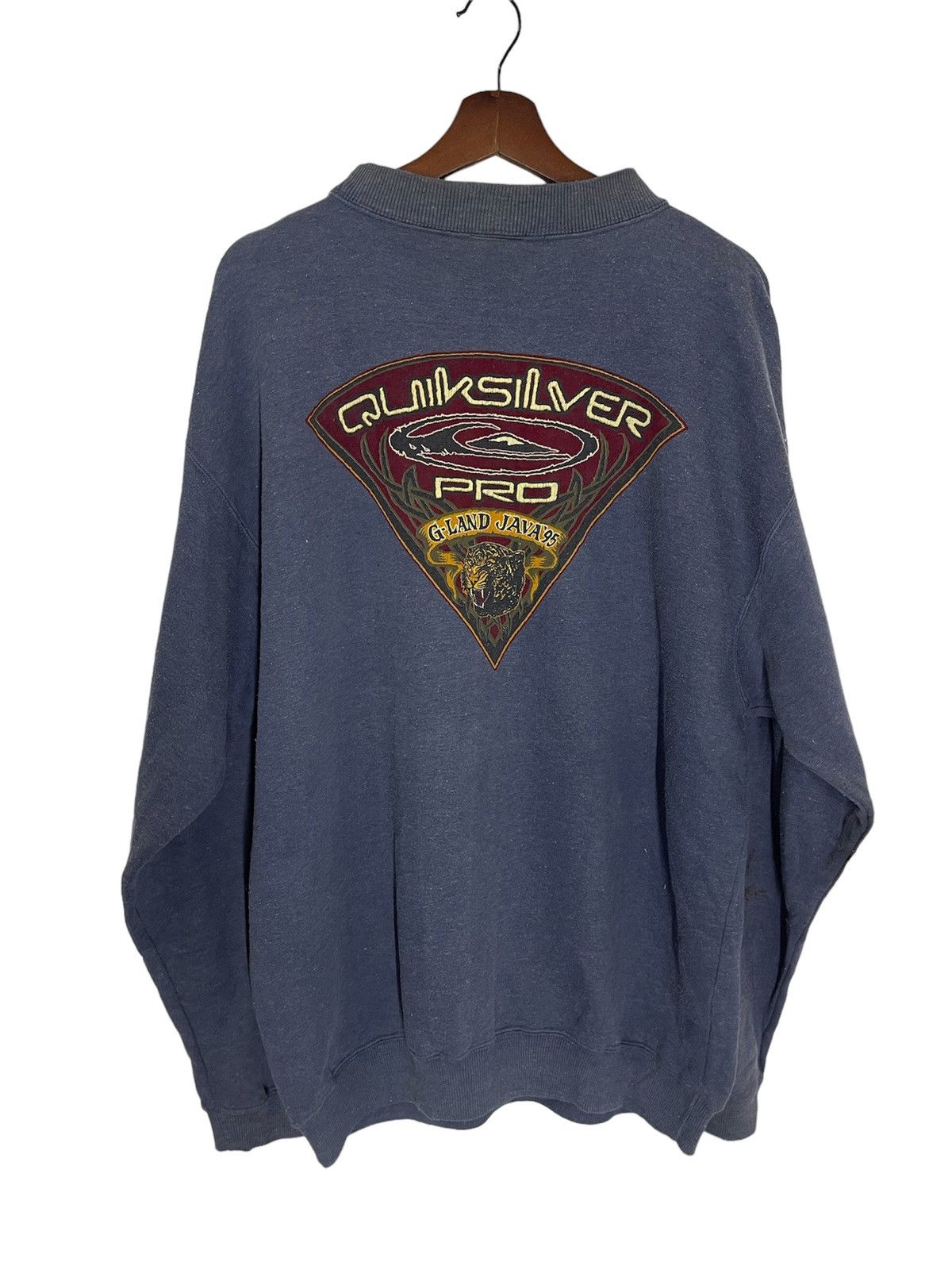 Quiksilver VINTAGE QUIKSILVER SURF BIG LOGO SPELLOUT Size US M / EU 48-50 / 2 - 1 Thumbnail