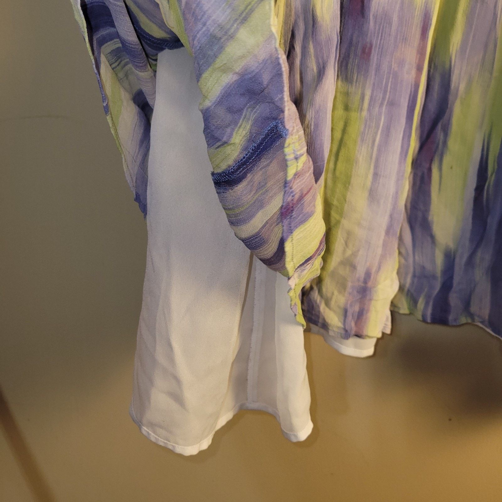 Jones New York JONES NEW YORK SKIRT Silk Maxi Beach Travel Comfort SIZE 2XL Size 38" / US 16 / IT 52 - 5 Thumbnail