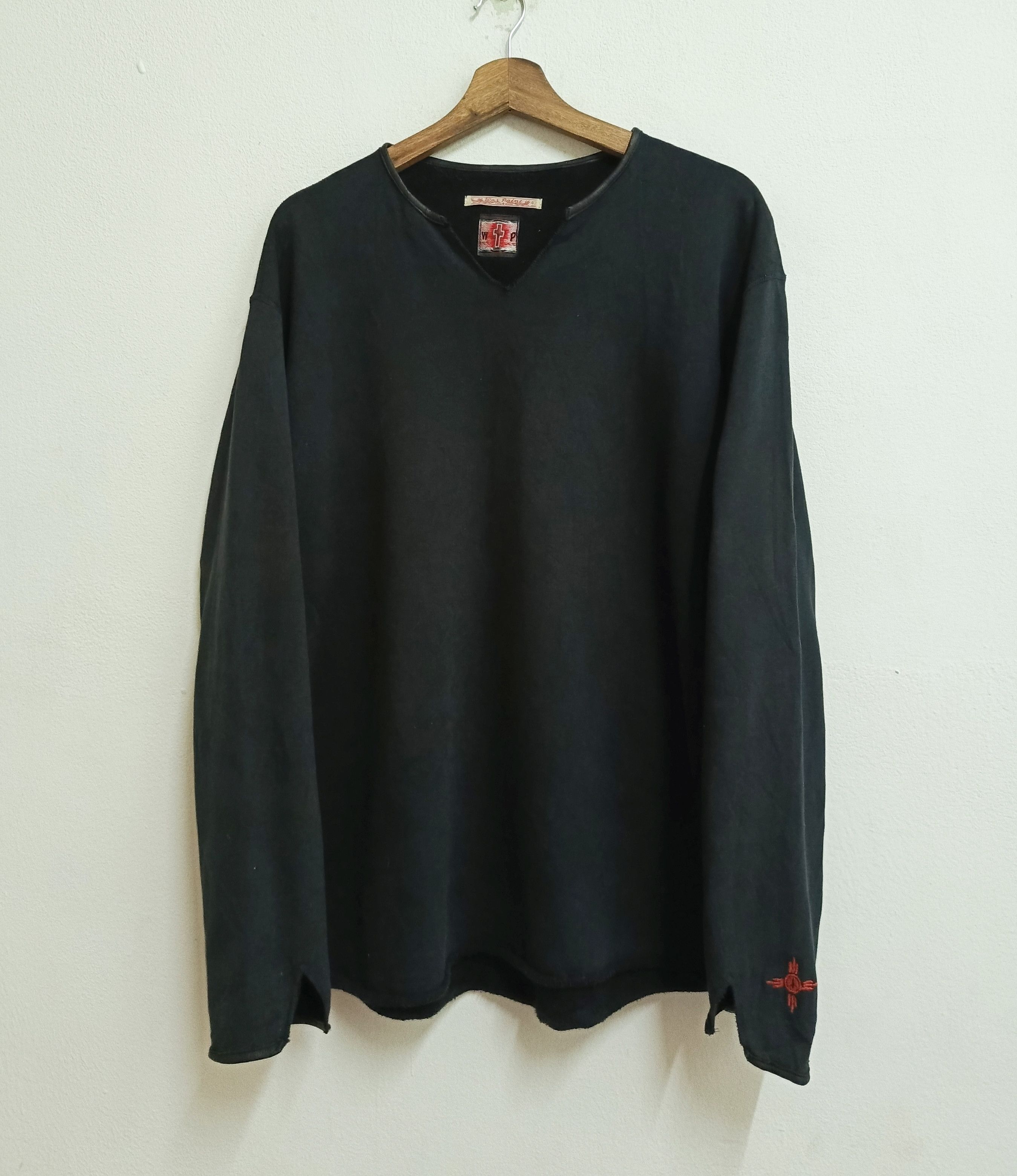 Japanese Brand Two Moon 'WarPaint' Deer Skin Trim - Sweat cotton Size US M / EU 48-50 / 2 - 1 Thumbnail