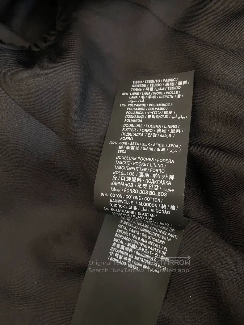 Saint Laurent Paris Saint Laurent Paris Black love metal button jacket Size XS / US 0-2 / IT 36-38 - 5 Thumbnail