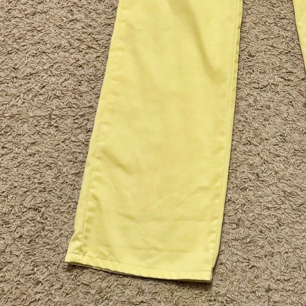 Sears TRUE VINTAGE 70s YELLOW FADE BIG YANK PANTS! Size US 29 - 3 Thumbnail