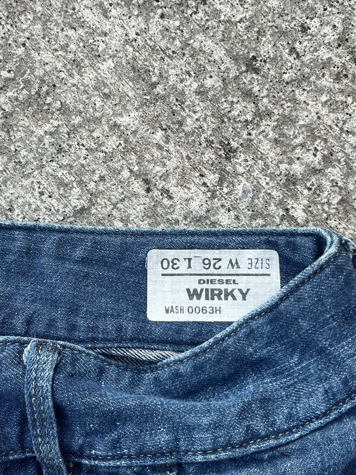 Diesel Diesel Industry Baker Pocket Jeans Size 29" - 10 Thumbnail