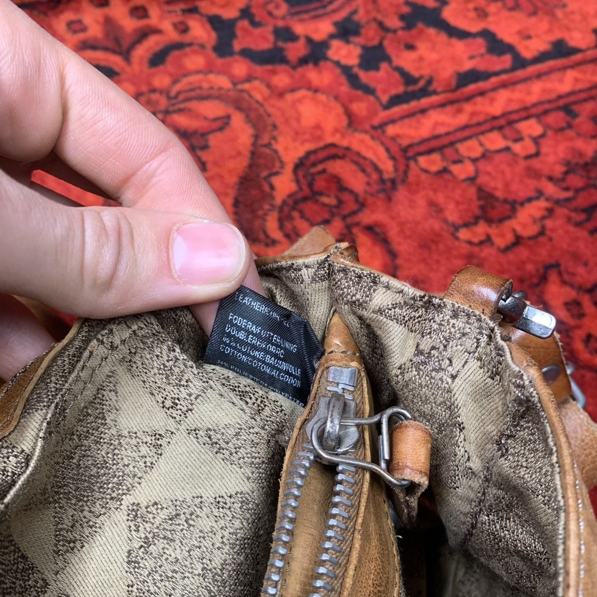 A.S.98 High Fashion Vintage A.S.98 Leather Multi-Strap Shoulder Bag Size ONE SIZE - 19 Thumbnail