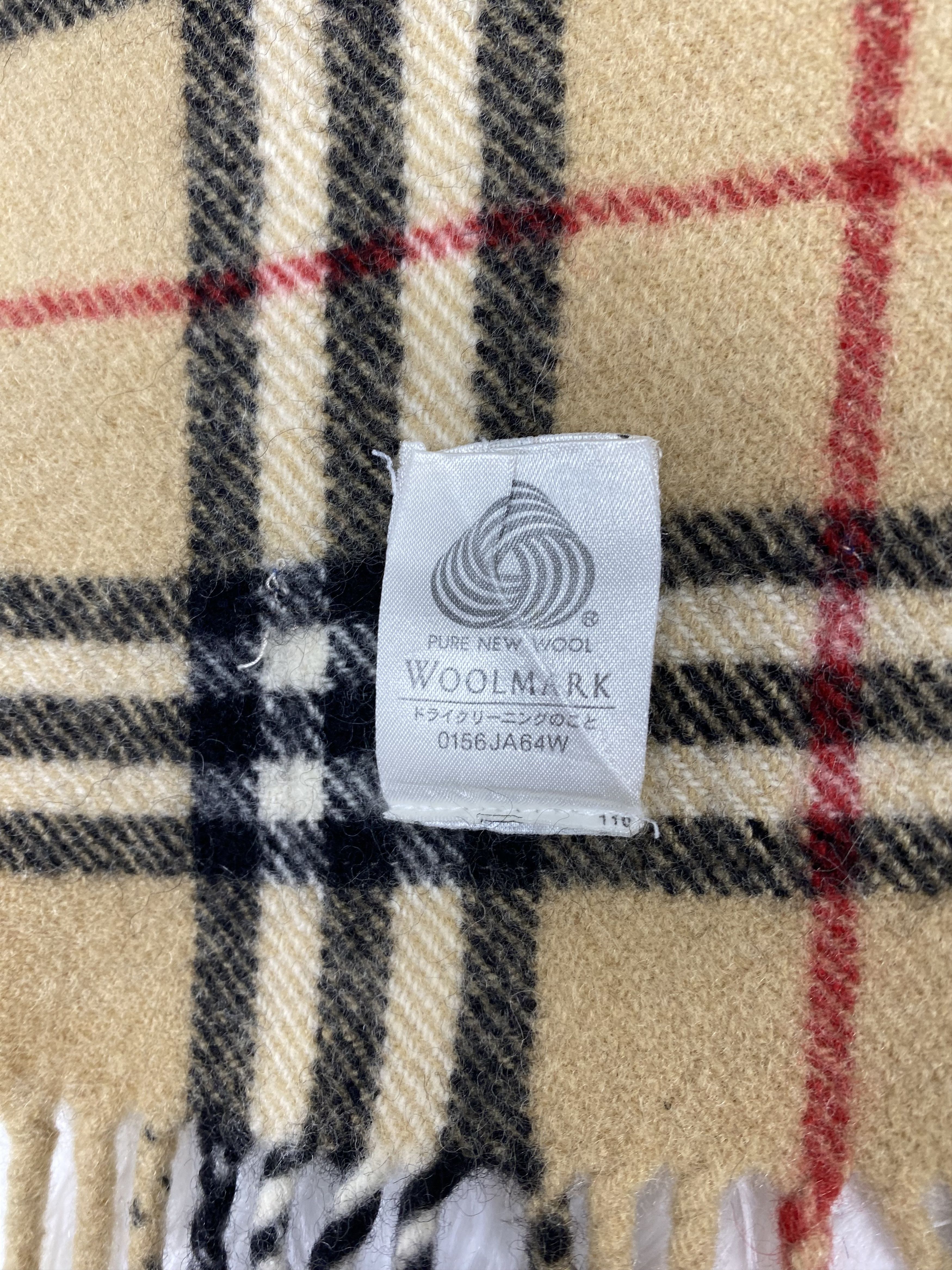 Burberry VintageBurberry Wide Size Scarf / Muffler Neckwear PM0063 Size ONE SIZE - 7 Thumbnail