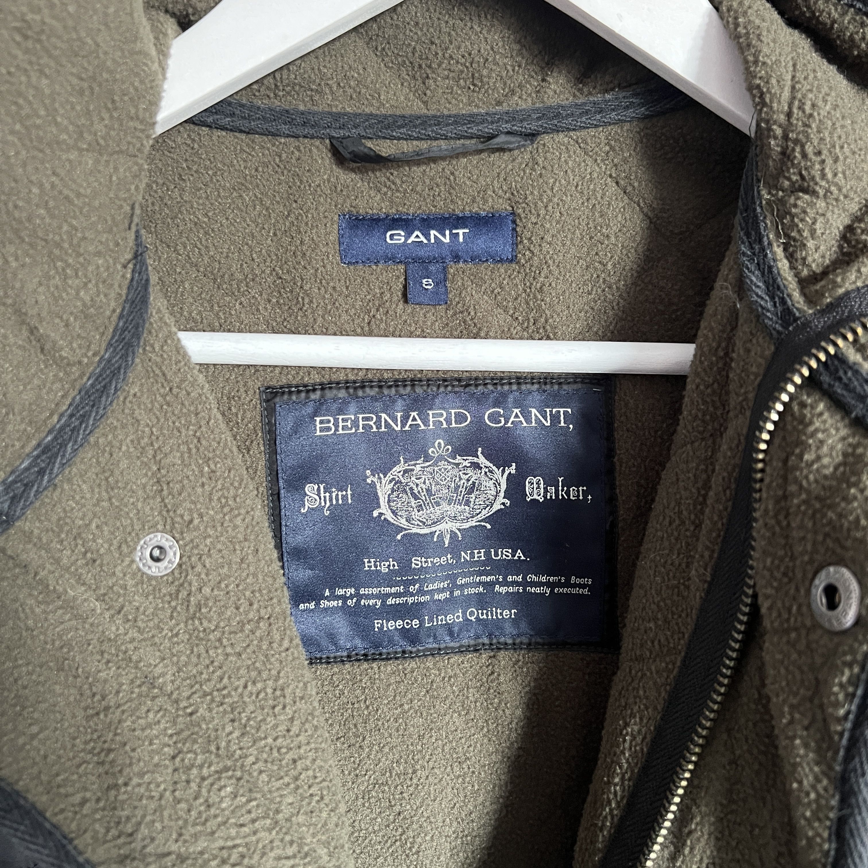 Gant Men's BERNARD GANT QUILT Black Jacket Size US S / EU 44-46 / 1 - 8 Thumbnail