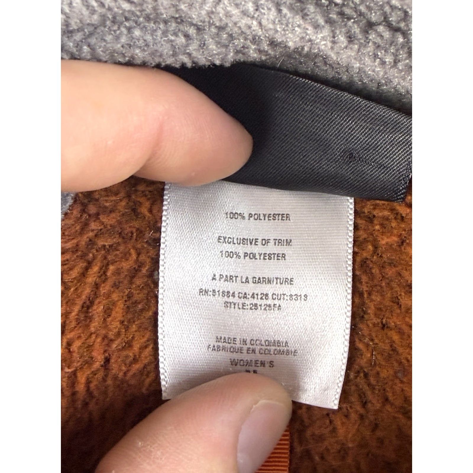 Patagonia VINTAGE Patagonia Vest Full Zip Fleece Regulator Orange Women M USA Band Logo Zipper Indoor Mid-Length Coat Size M / US 6-8 / IT 42-44 - 6 Thumbnail
