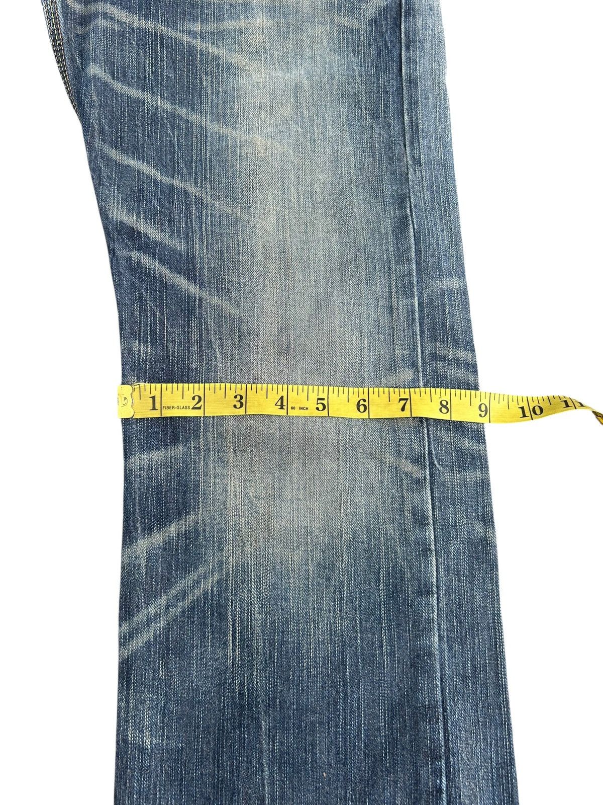 Kapital Double Waist Vintage Edwin Japanese Brand Denim jeans Size US 30 / EU 46 - 15 Thumbnail