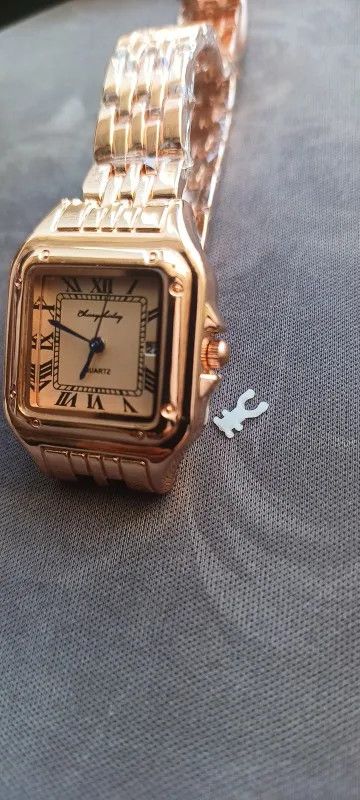 Other Vintage 90s vintage retro luxury style quartz Gold watch Size ONE SIZE - 5 Thumbnail