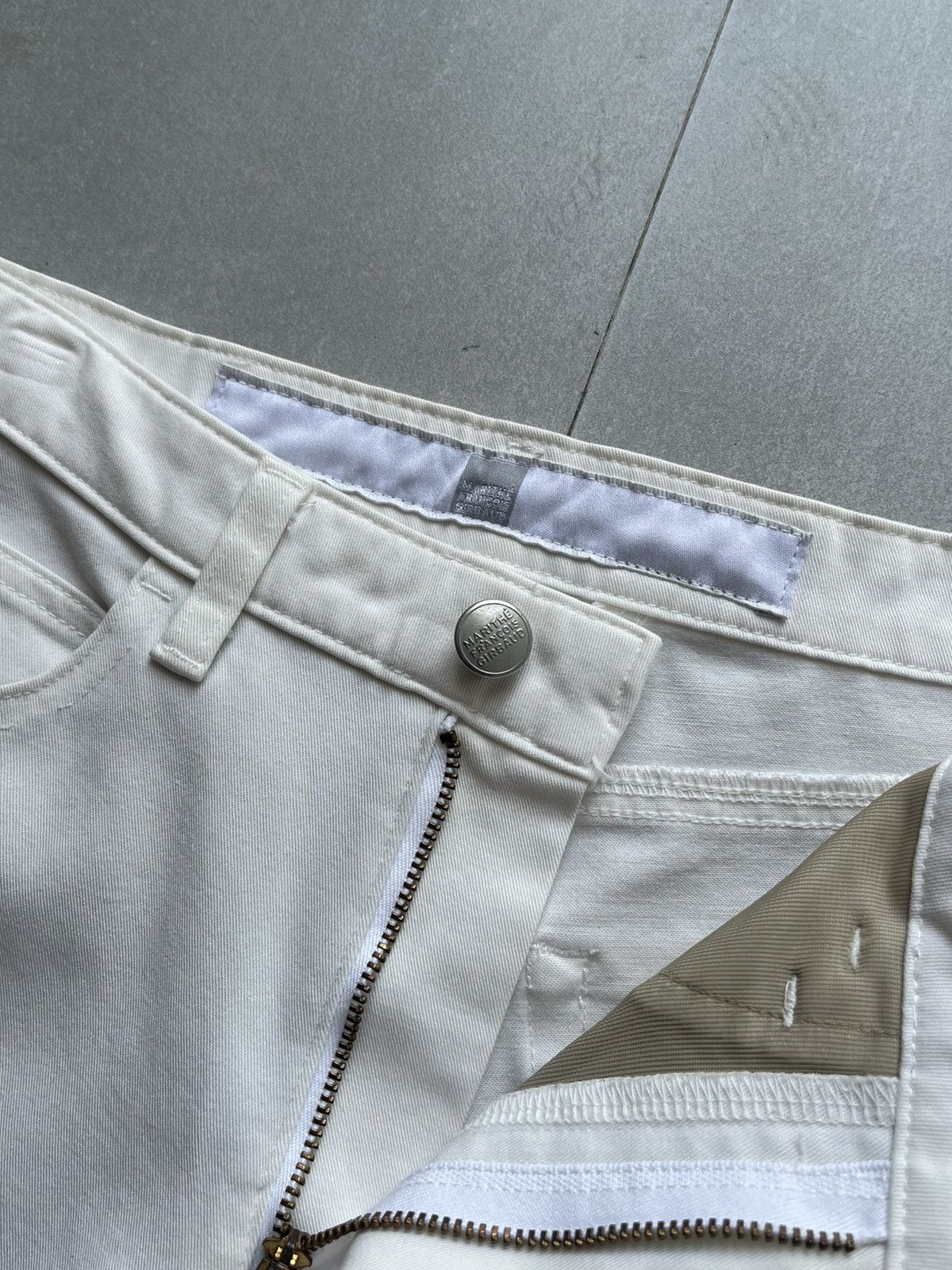 Marithe + Francois Girbaud Marithe francois girbaud white pants Size US 28 / EU 44 - 4 Thumbnail