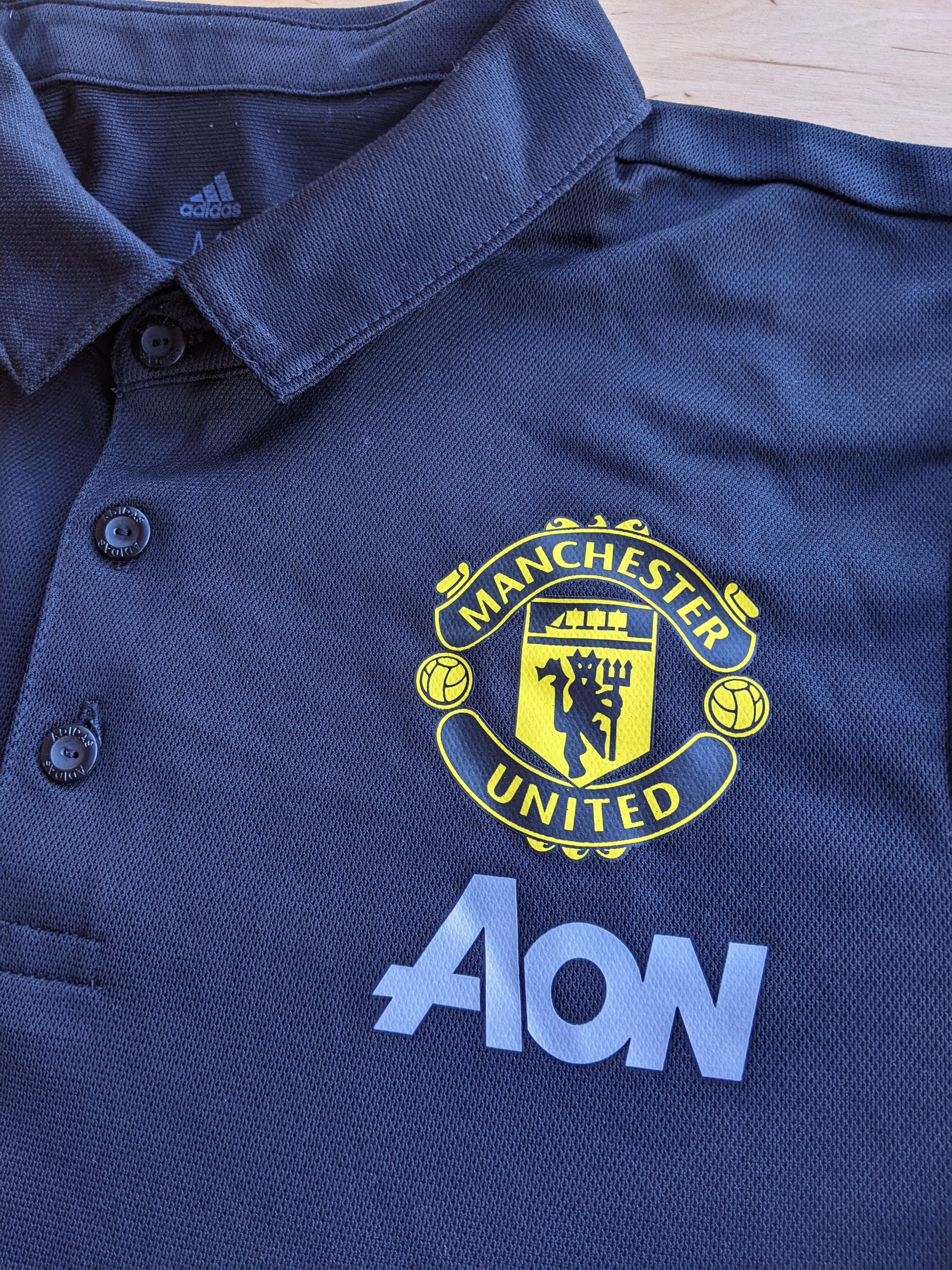 Adidas Adidas Manchester United Soccer Jersey Football Tshirt Aon Size US M / EU 48-50 / 2 - 4 Thumbnail
