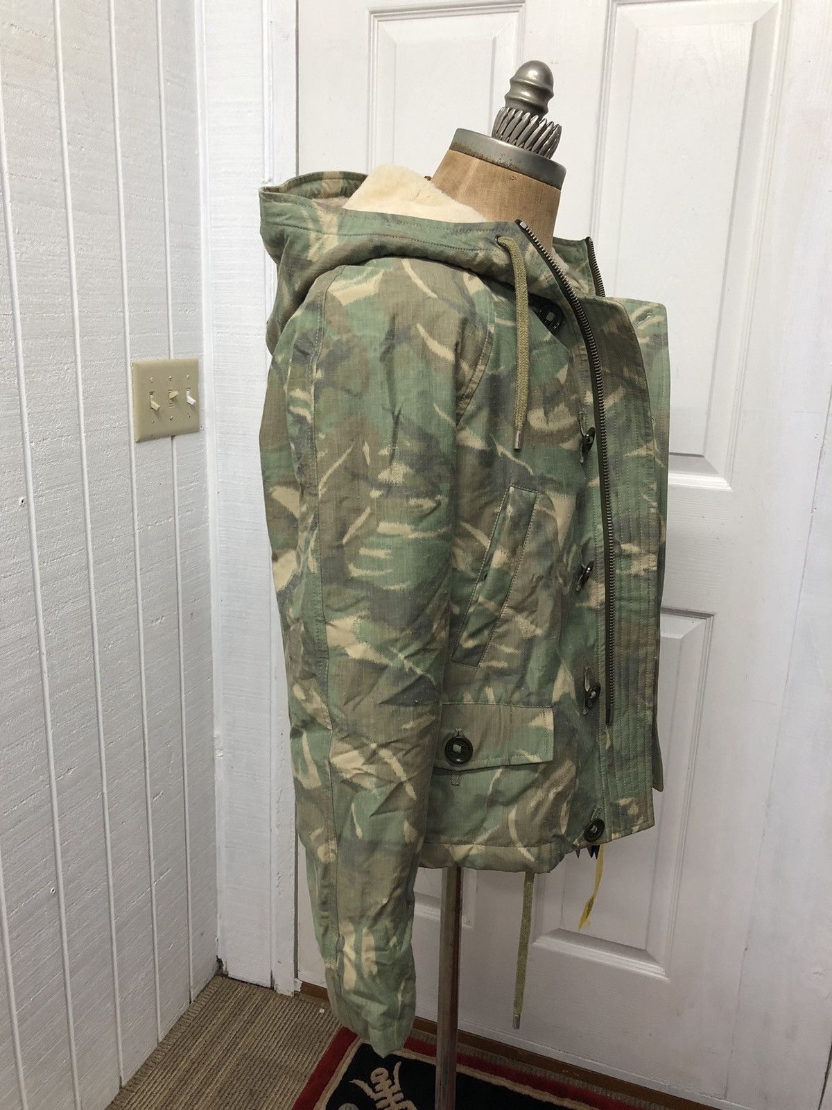 Saint Laurent Paris Saint Lauren Camo Short Parka NEW Size US M / EU 48-50 / 2 - 2 Thumbnail