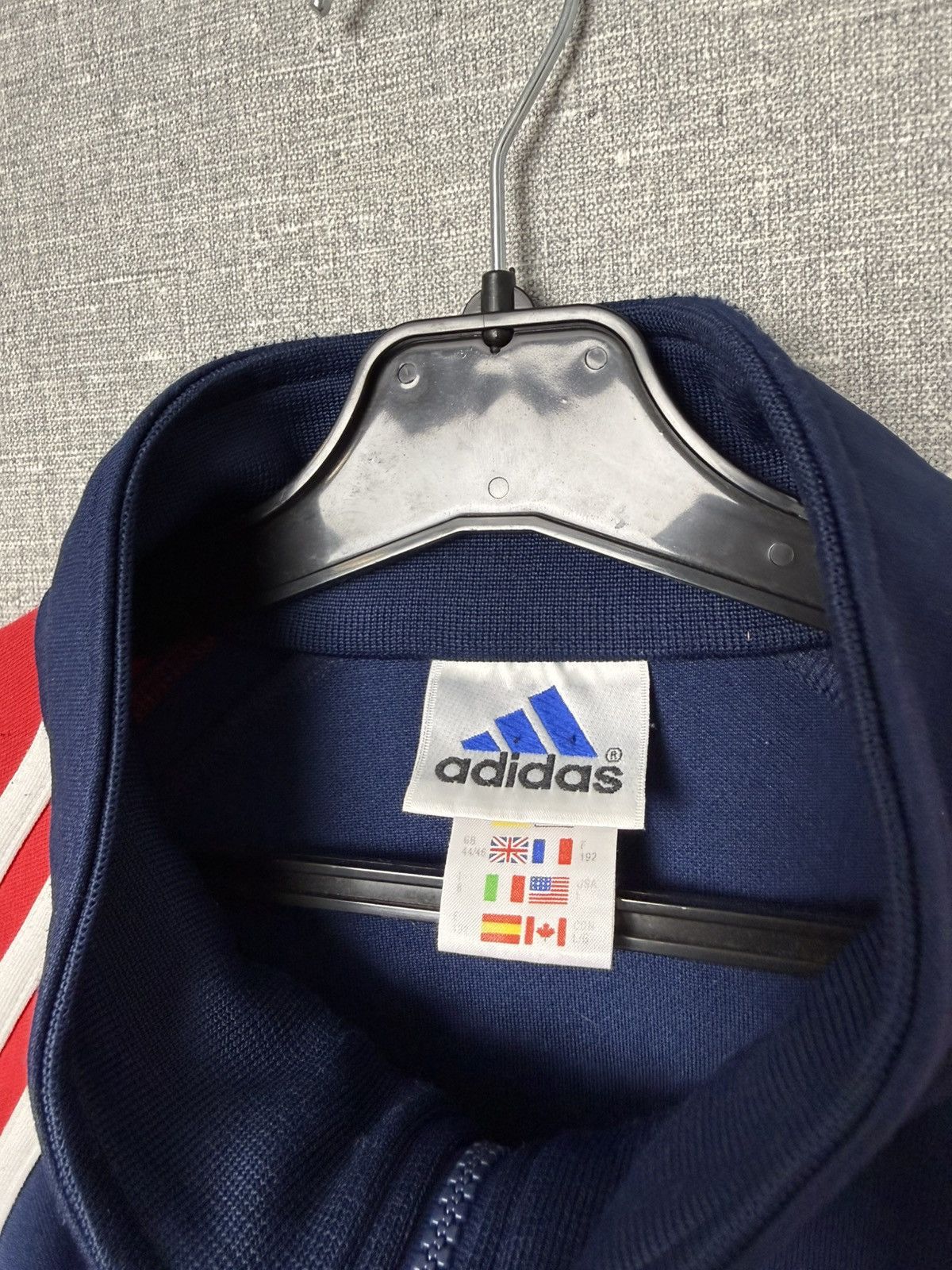 Adidas Vintage Bayern Munich Football Track Top Jacket Quarter Zip Size US L / EU 52-54 / 3 - 14 Thumbnail