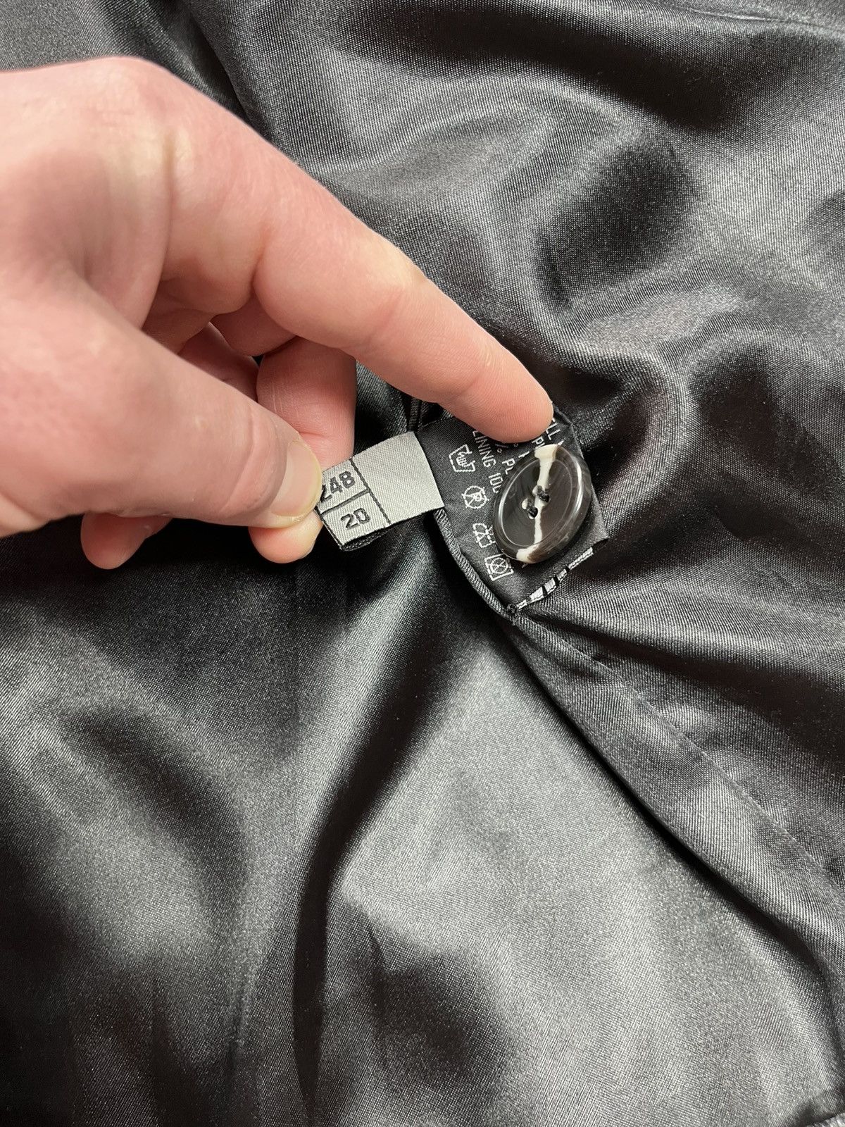 Other Vintage Black Faux Leather Jacket XL Button Up 90s Size US XL / EU 56 / 4 - 9 Thumbnail