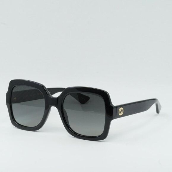 サングラス Gucci Polarized Sunglasses GG1338S 002 Rectangular Gucci Polarized Grey Square Ladies Sunglasses GG1338S 002 54