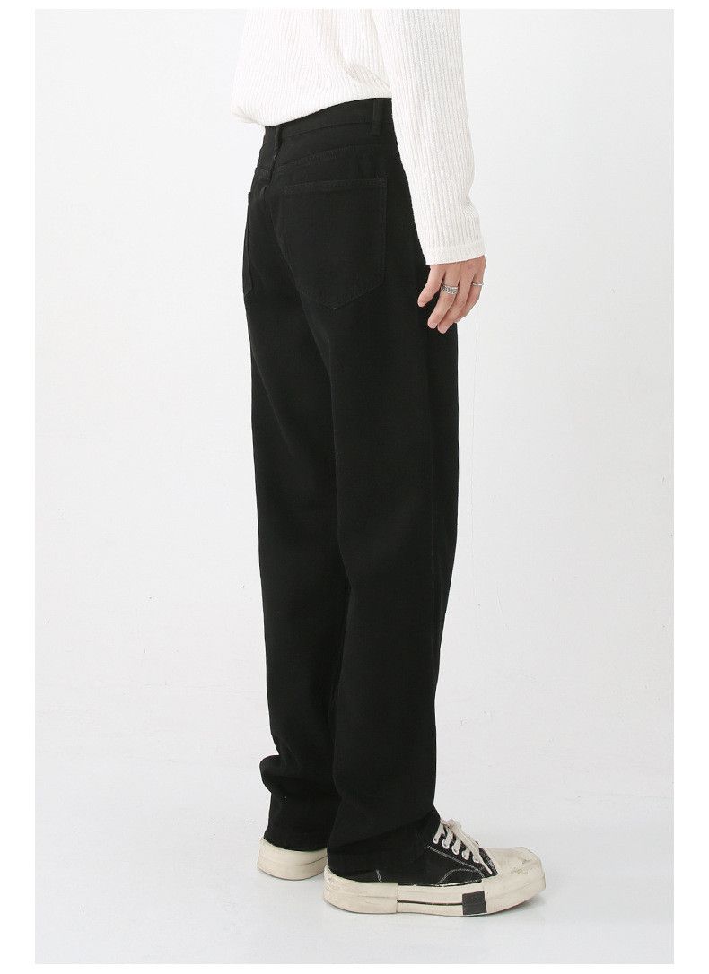 Japanese Brand Japanese retro straight loose casual straight flared jeans Size US 32 / EU 48 - 3 Thumbnail