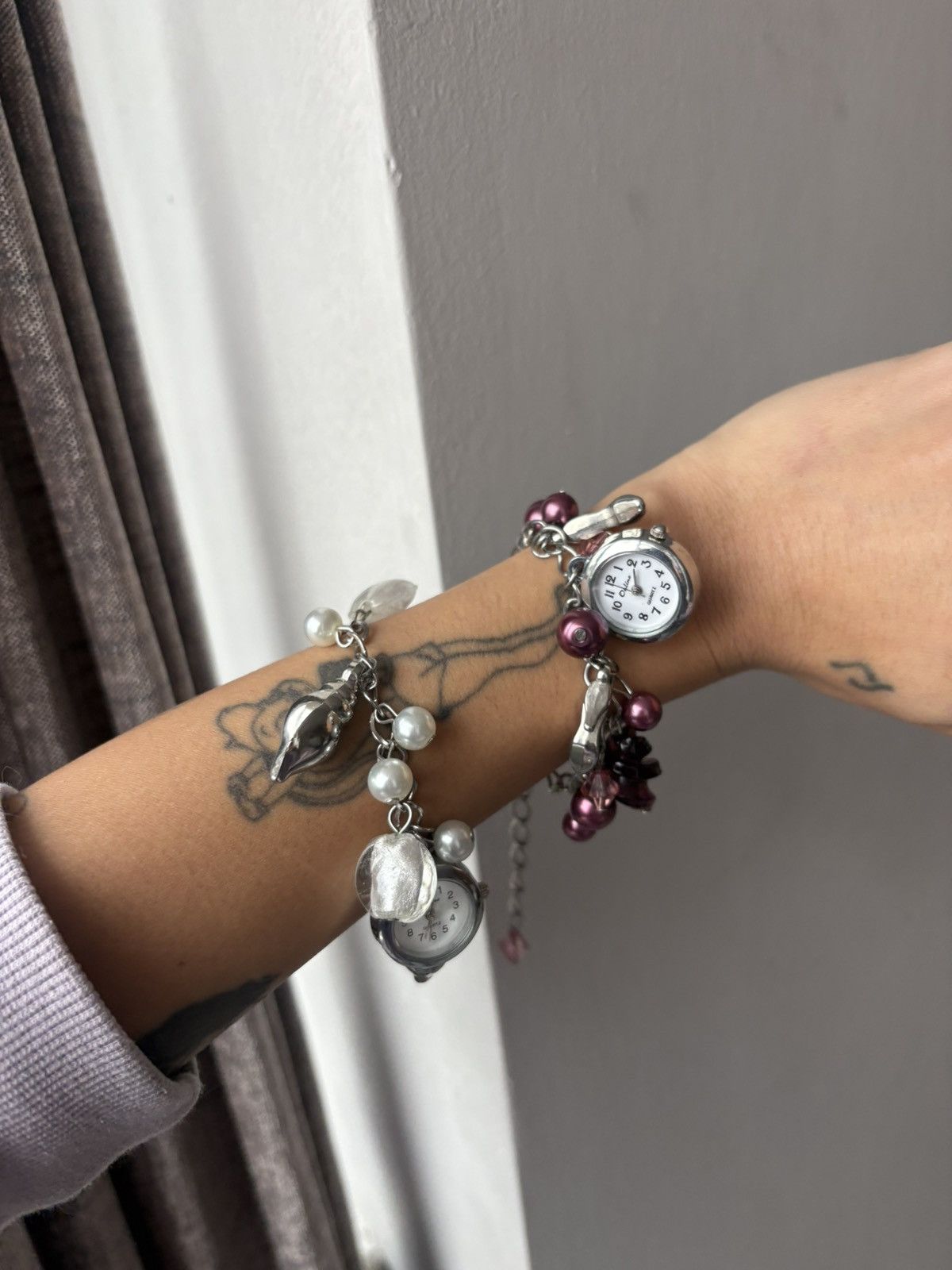 Vintage y2k charm bracelet watch Size ONE SIZE - 20 Thumbnail