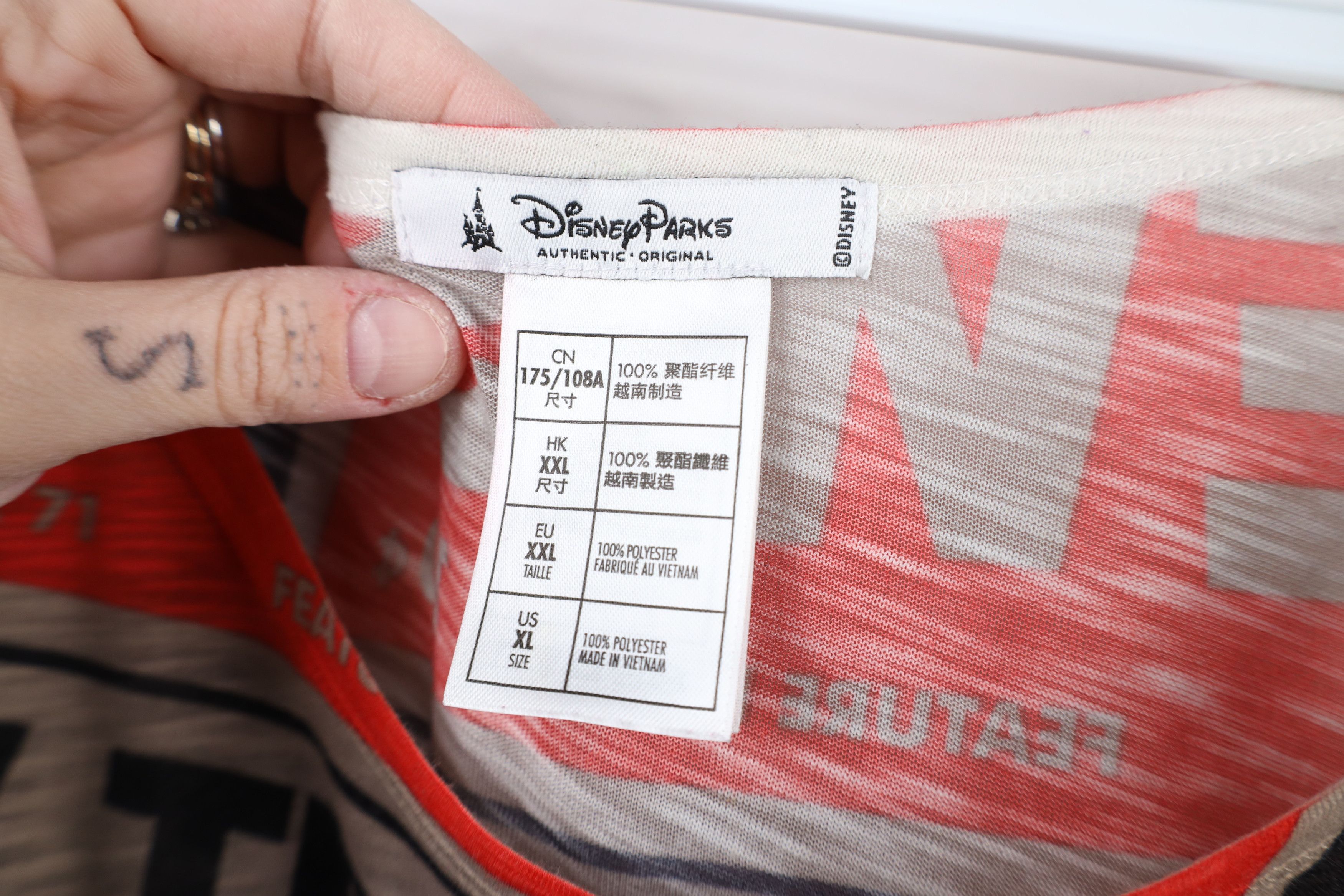Disney × Vintage Vintage Y2K Disney Park Original Mickey Minnie Print T-Shirt Size XL / US 12-14 / IT 48-50 - 8 Thumbnail