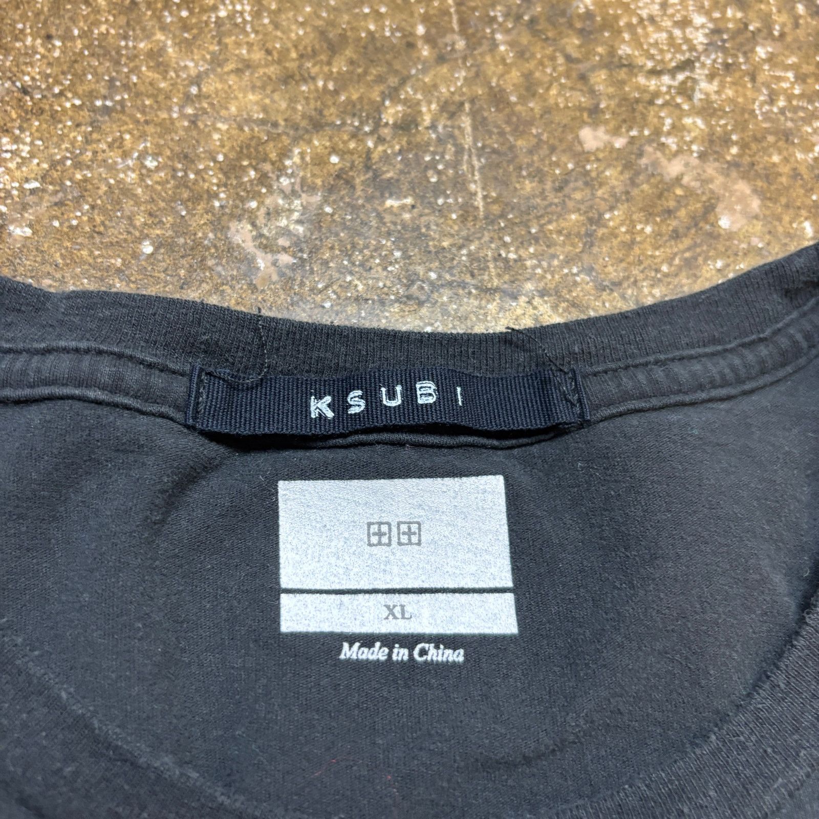 Ksubi Ksubi Seeing Lines Short Sleeve Black Tee Shirt Men's XL Size US XL / EU 56 / 4 - 5 Thumbnail