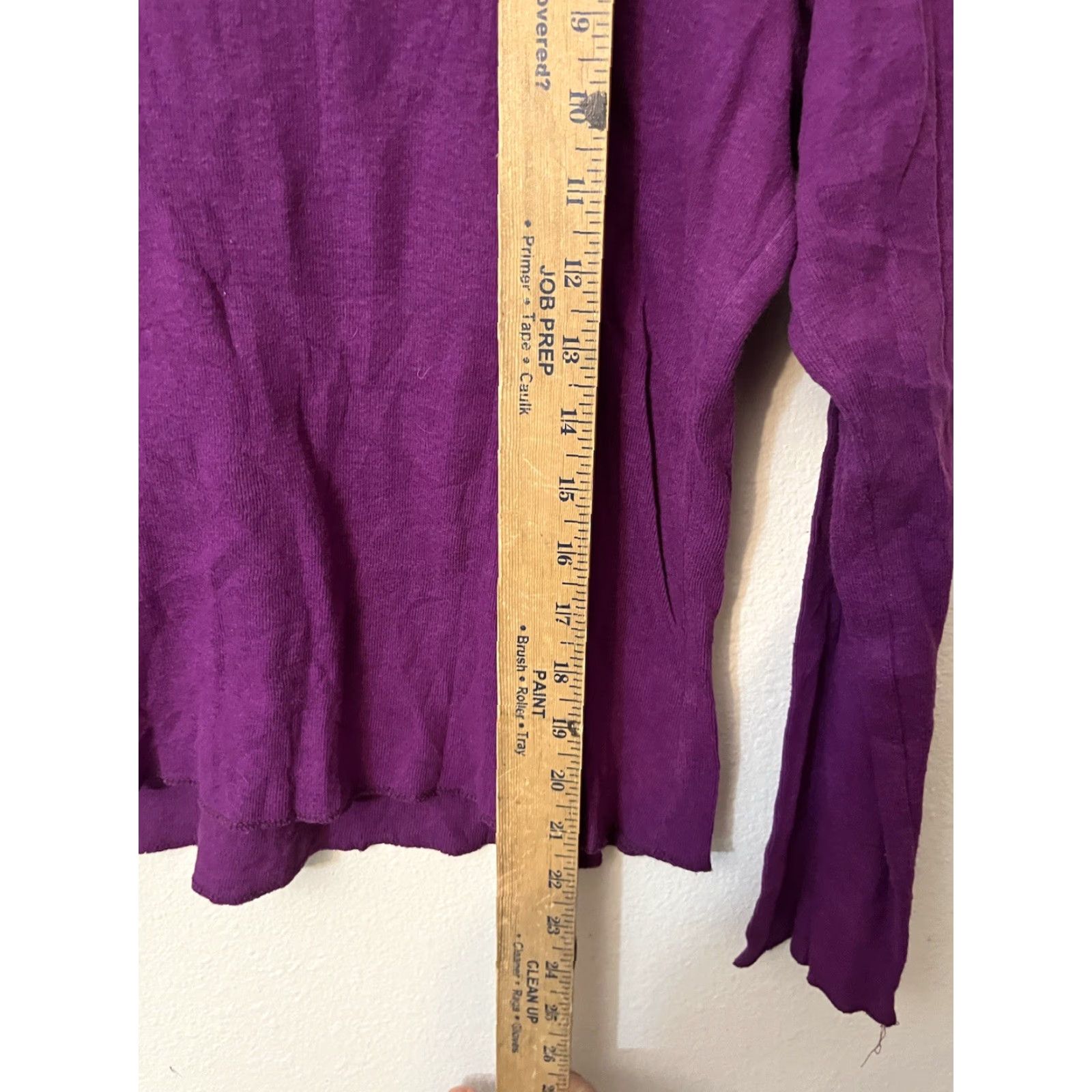 Calvin Klein calvin klein t-shirt Size Medium Purple long sleeve Size M / US 6-8 / IT 42-44 - 4 Thumbnail