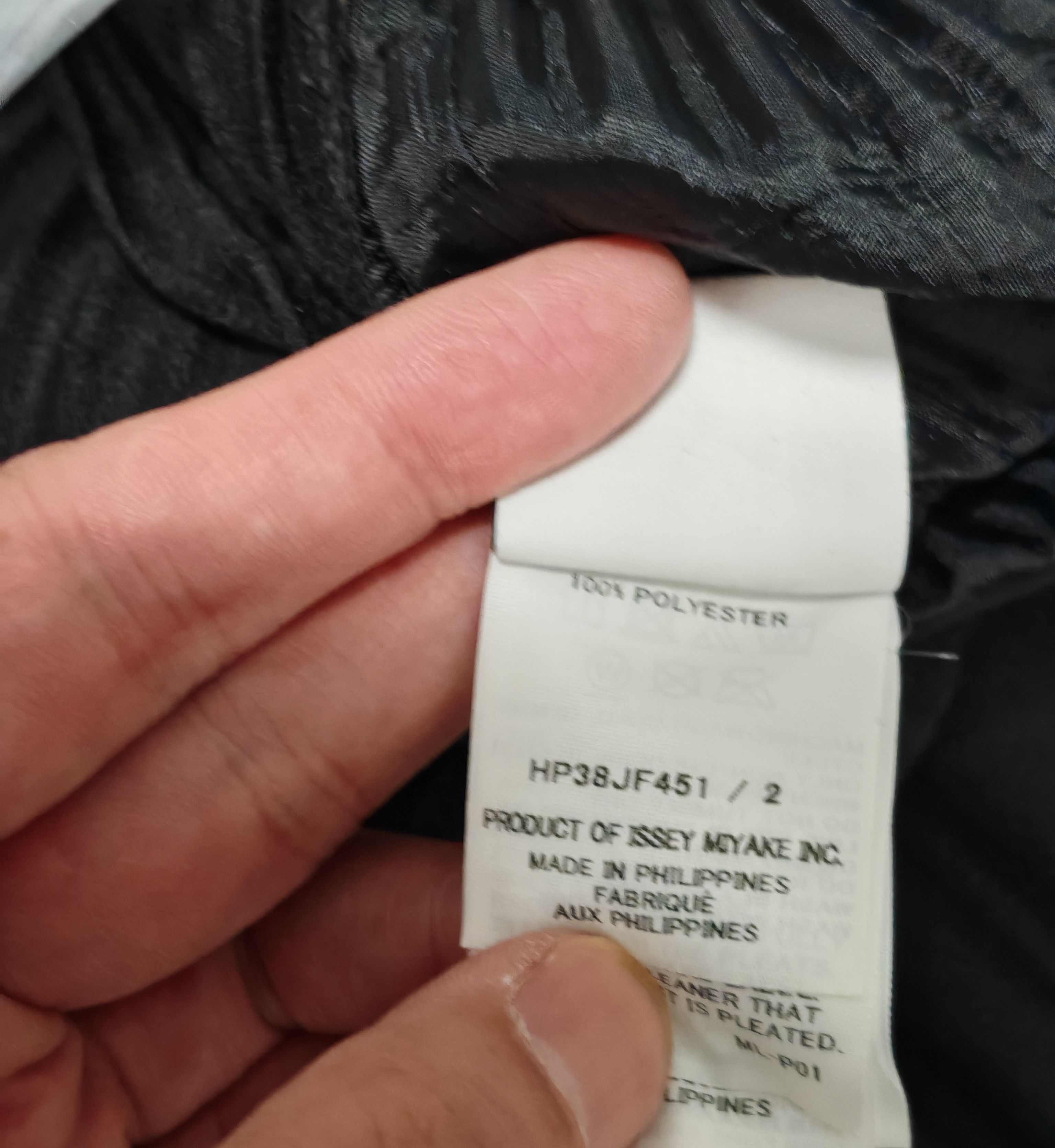 Homme Plisse Issey Miyake Basic Pants Size 3 Size US 34 / EU 50 - 10 Thumbnail
