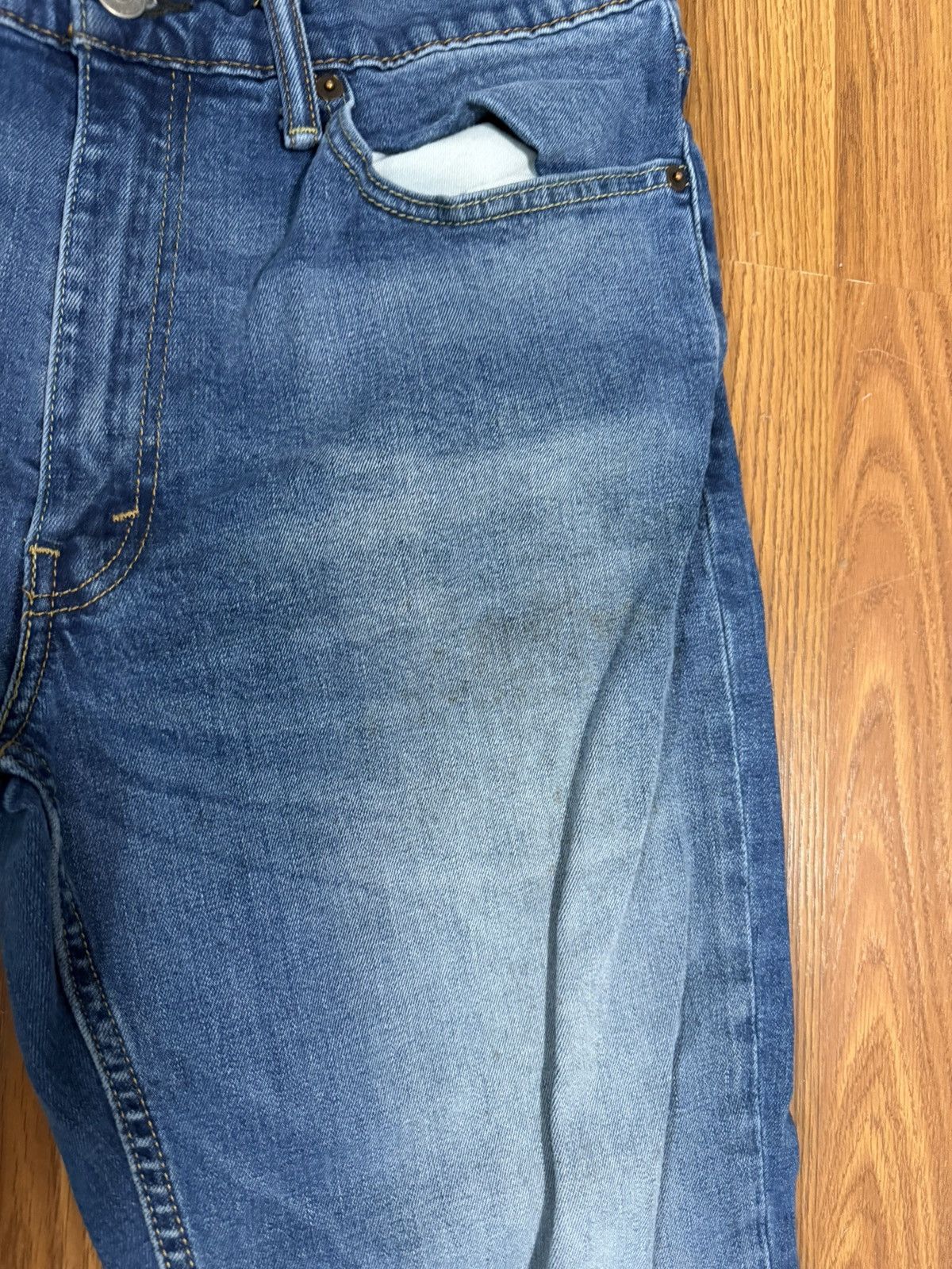 Levi's Levi’s 514 Straight Leg Jeans Medium Wash Size 36 x 30. Size US 36 / EU 52 - 3 Thumbnail
