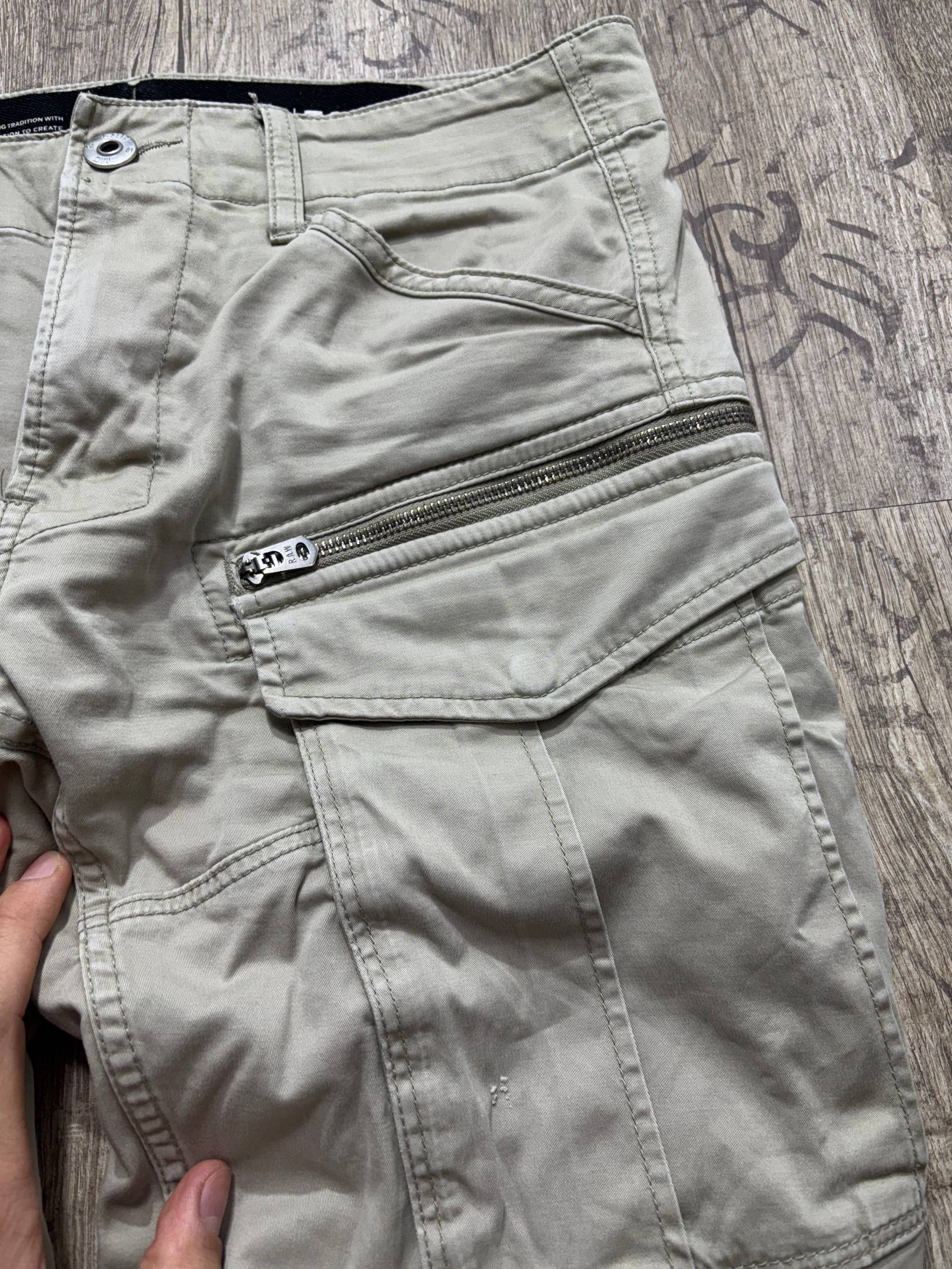G-Star G-Star RAW Rovic Zip 3D Straight Tapered Cargo Pants Trouser Size US 30 / EU 46 - 7 Thumbnail