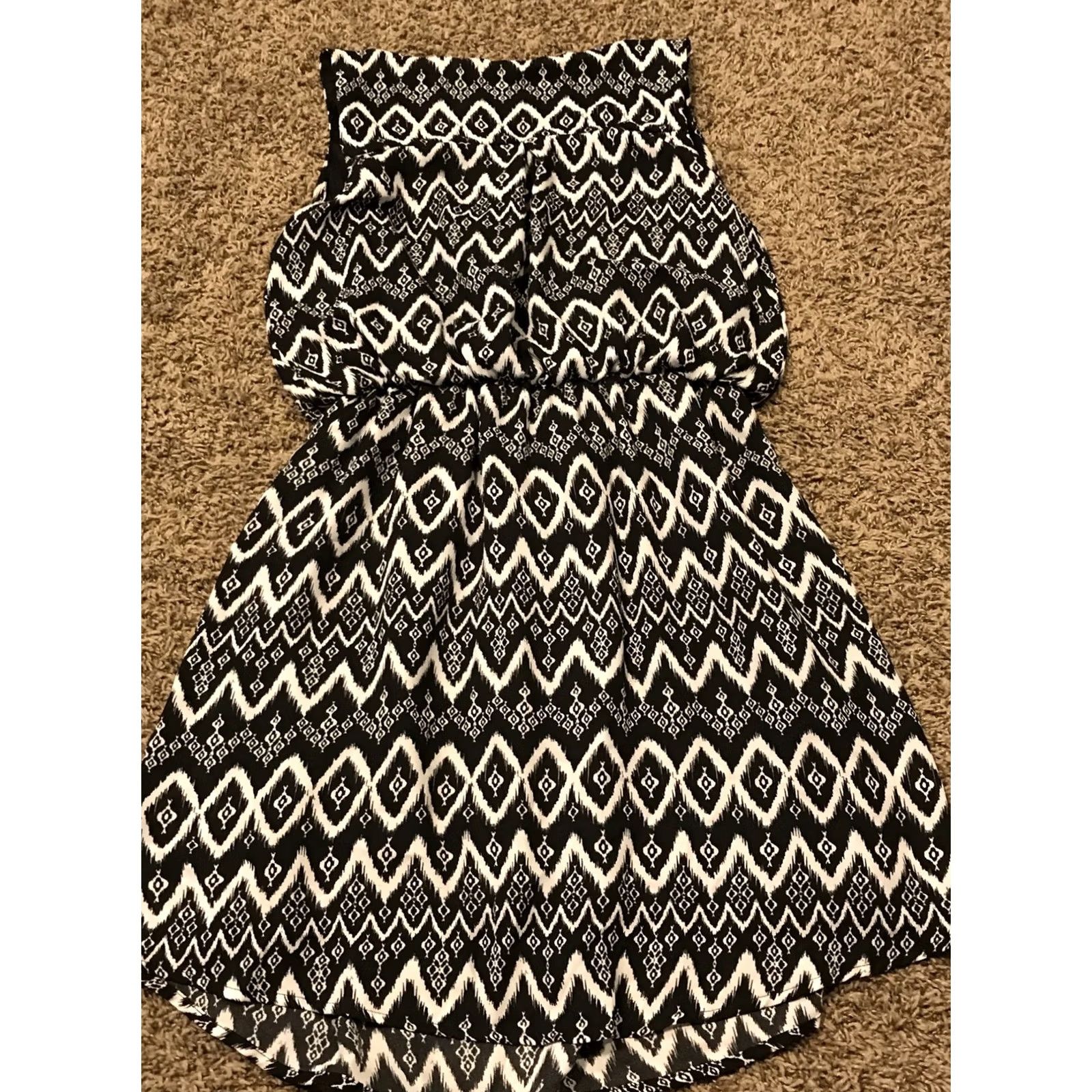 Vintage Be Bop Dresse Womens S Dress White Lined Polyester A22 Size S / US 4 / IT 40 - 4 Thumbnail