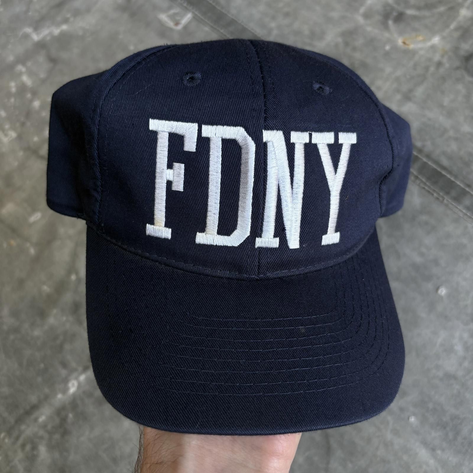 Vintage Vintage 90s Y2K FDNY Firefighter New York City SnapBack Hat Size ONE SIZE - 1 Thumbnail