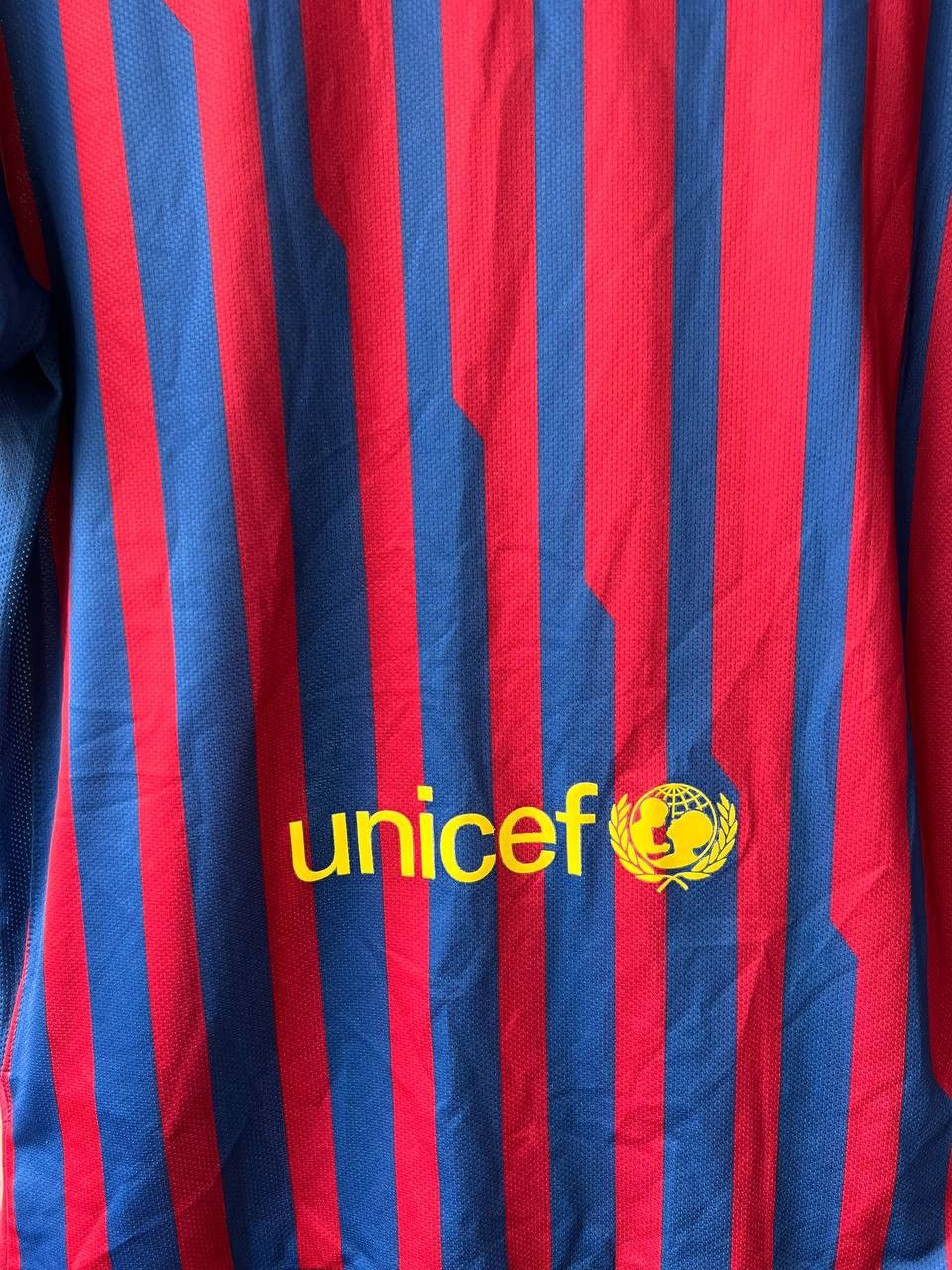 Nike 2011/12 BARCELONA FC HOME SOCCER JERSEY SHIRT NIKE SIZE M Size US M / EU 48-50 / 2 - 14 Thumbnail
