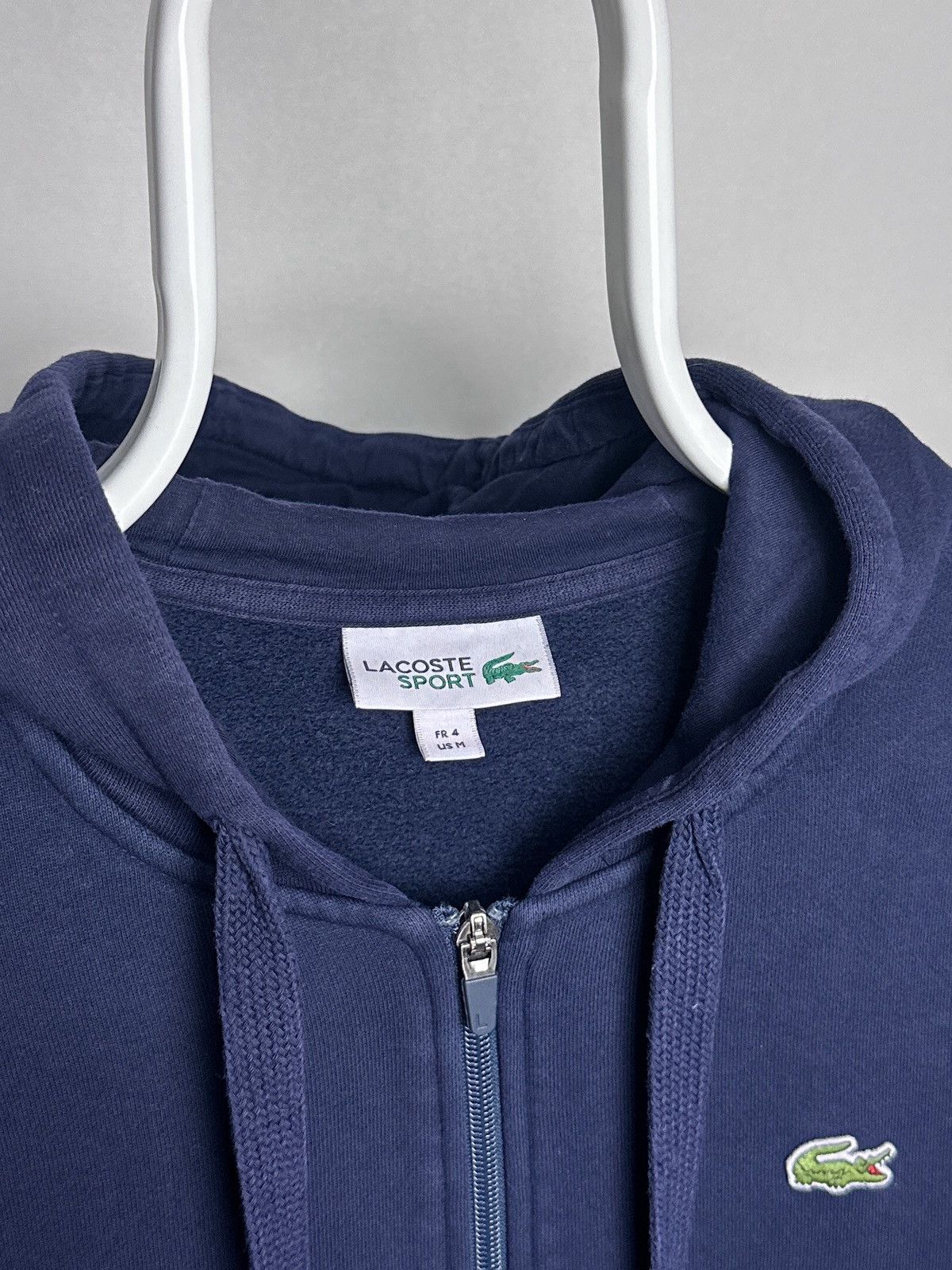 Lacoste Lacoste Zip Up Hoodie Y2K Size M Size US M / EU 48-50 / 2 - 5 Thumbnail