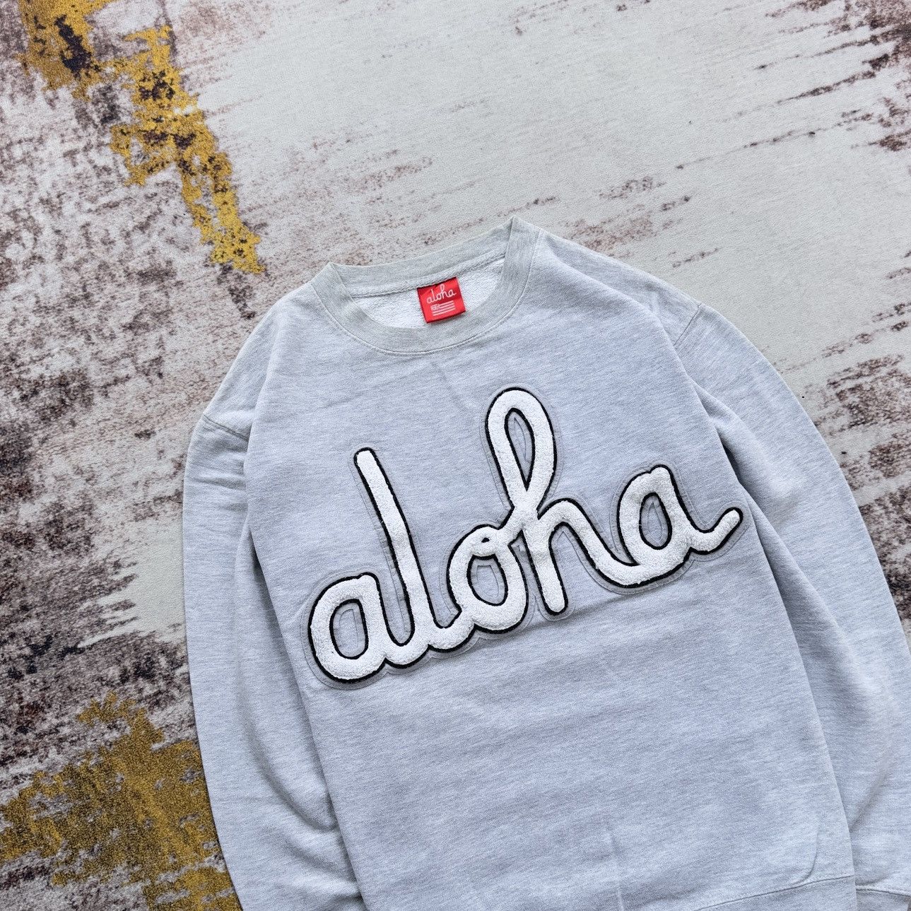 Japanese Brand VINTAGE ALOHA ARMY BIG LOGO VERY RARE SPELL OUT Size US L / EU 52-54 / 3 - 4 Thumbnail