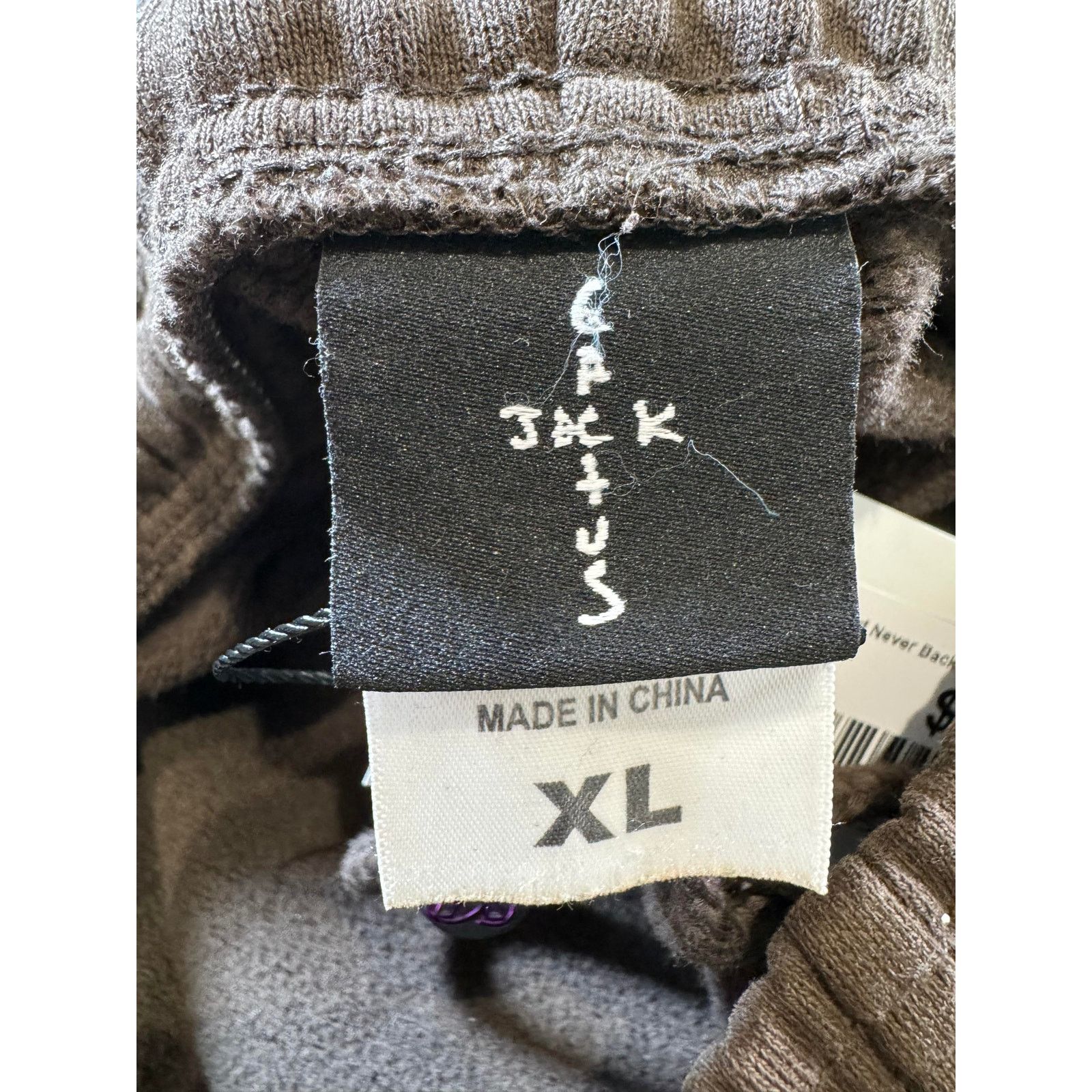 Other Cactus Jack Forward Never Backword Brown Sweats Size US 36 / EU 52 - 4 Thumbnail