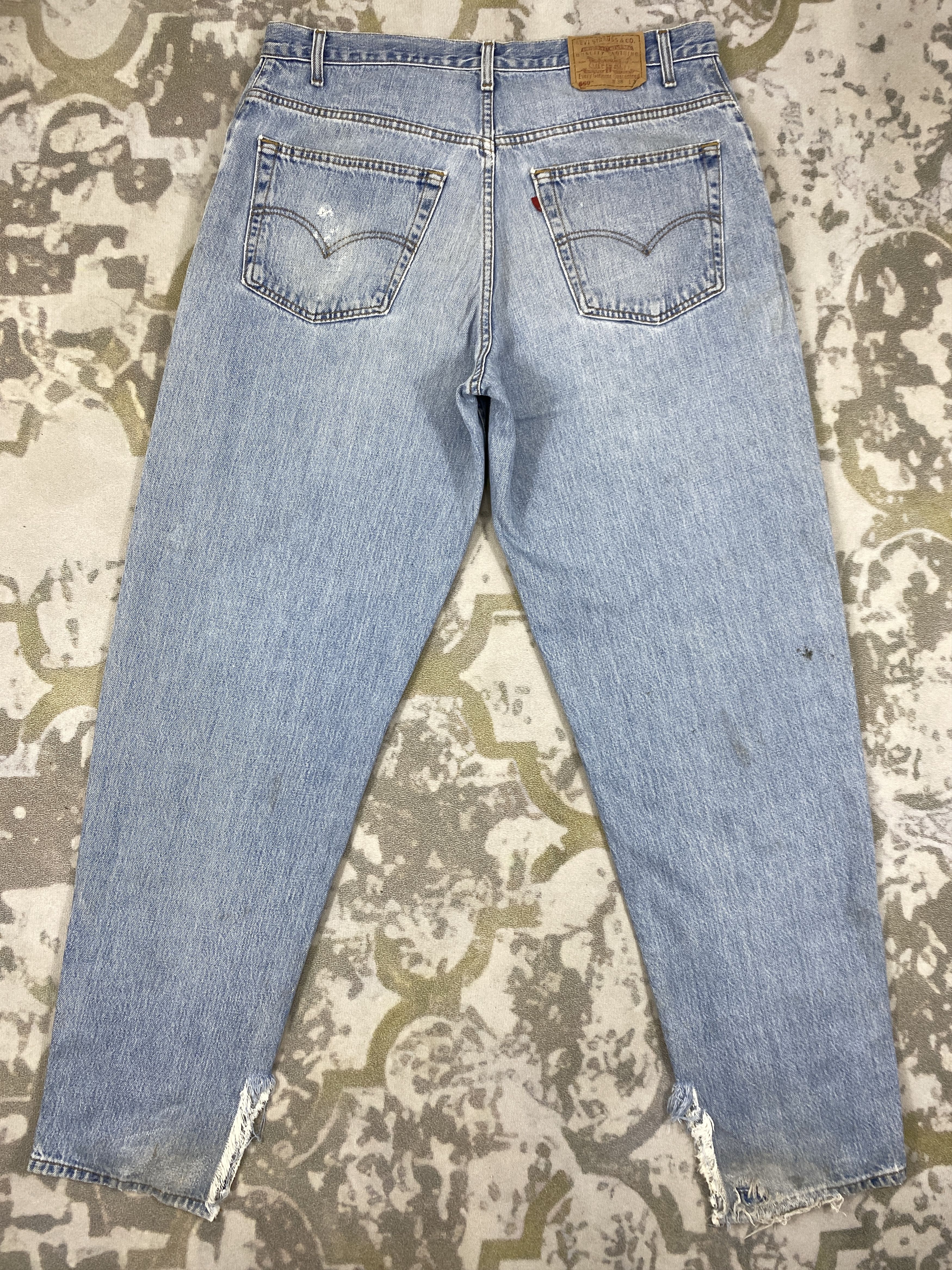 Levi's Light Wash Vintage Levi's 560 Denim 37x34.5 -JN394 Size US 37 - 2 Thumbnail