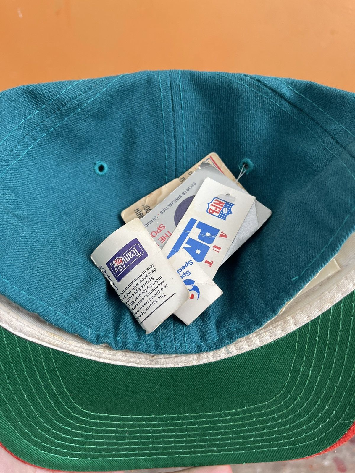 NFL × Vintage Vintage Miami Dolphins Sport Specialties Embroidered Hats714 Size ONE SIZE - 3 Thumbnail