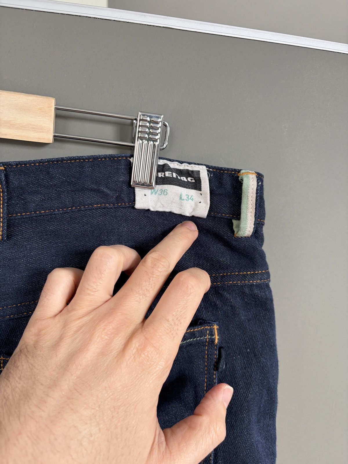 Freitag FREITAG Selvedge Linen Hemp Jeans Denim Size US 36 / EU 52 - 10 Thumbnail