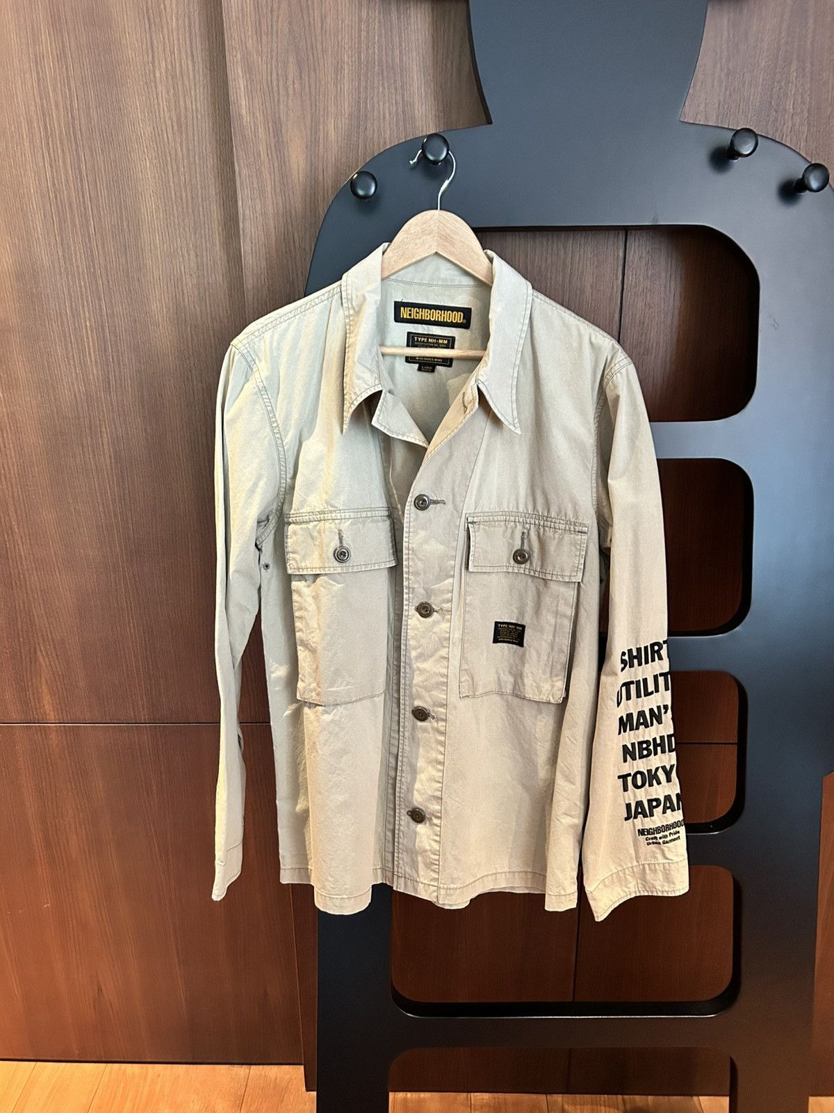 Neighborhood Neighborhood Military Jacket Desert Sand size L Size US L / EU 52-54 / 3 - 2 Thumbnail