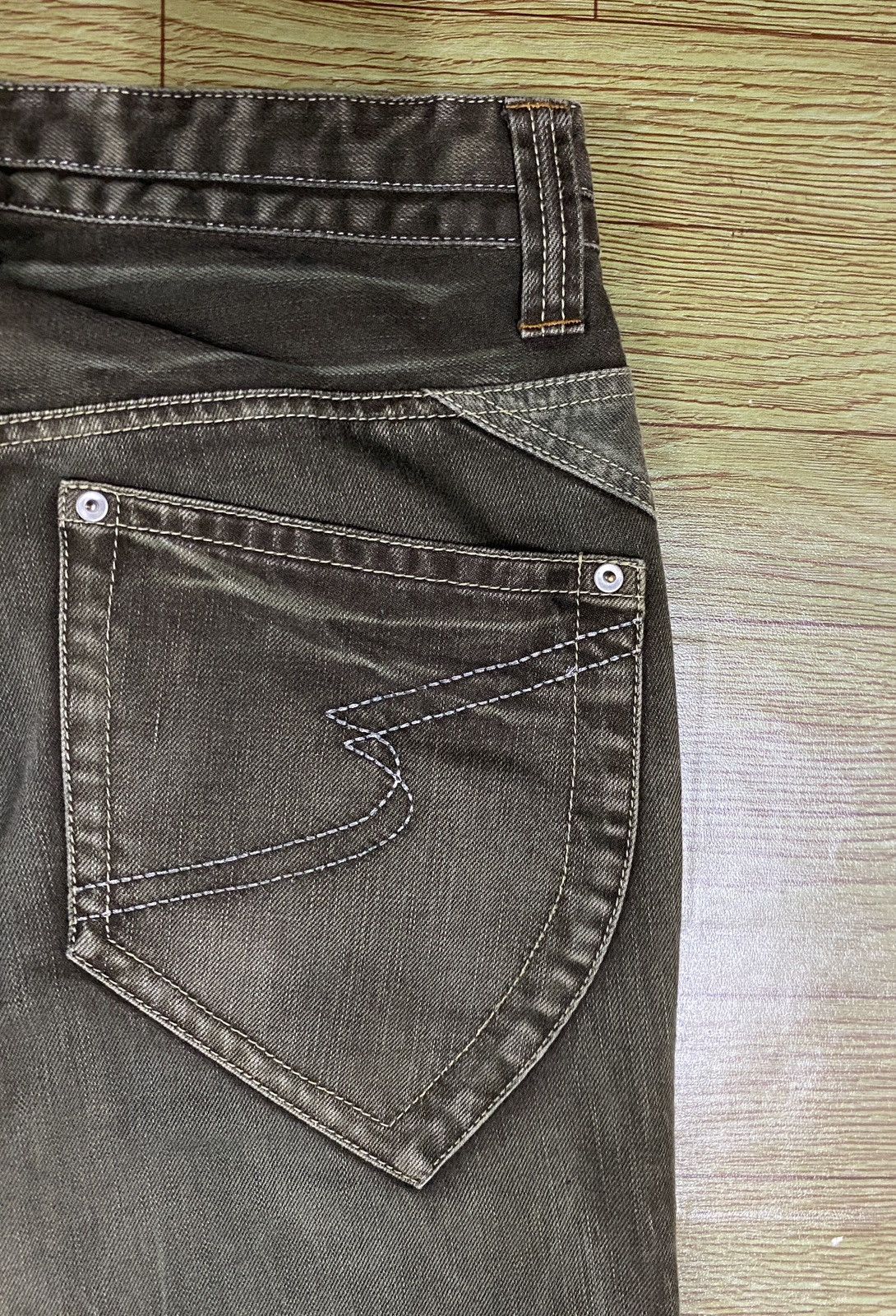 semanticdesign Very Rare Vintage Brand Semantic Design Flared Jeans 1990s Size US 32 / EU 48 - 8 Thumbnail