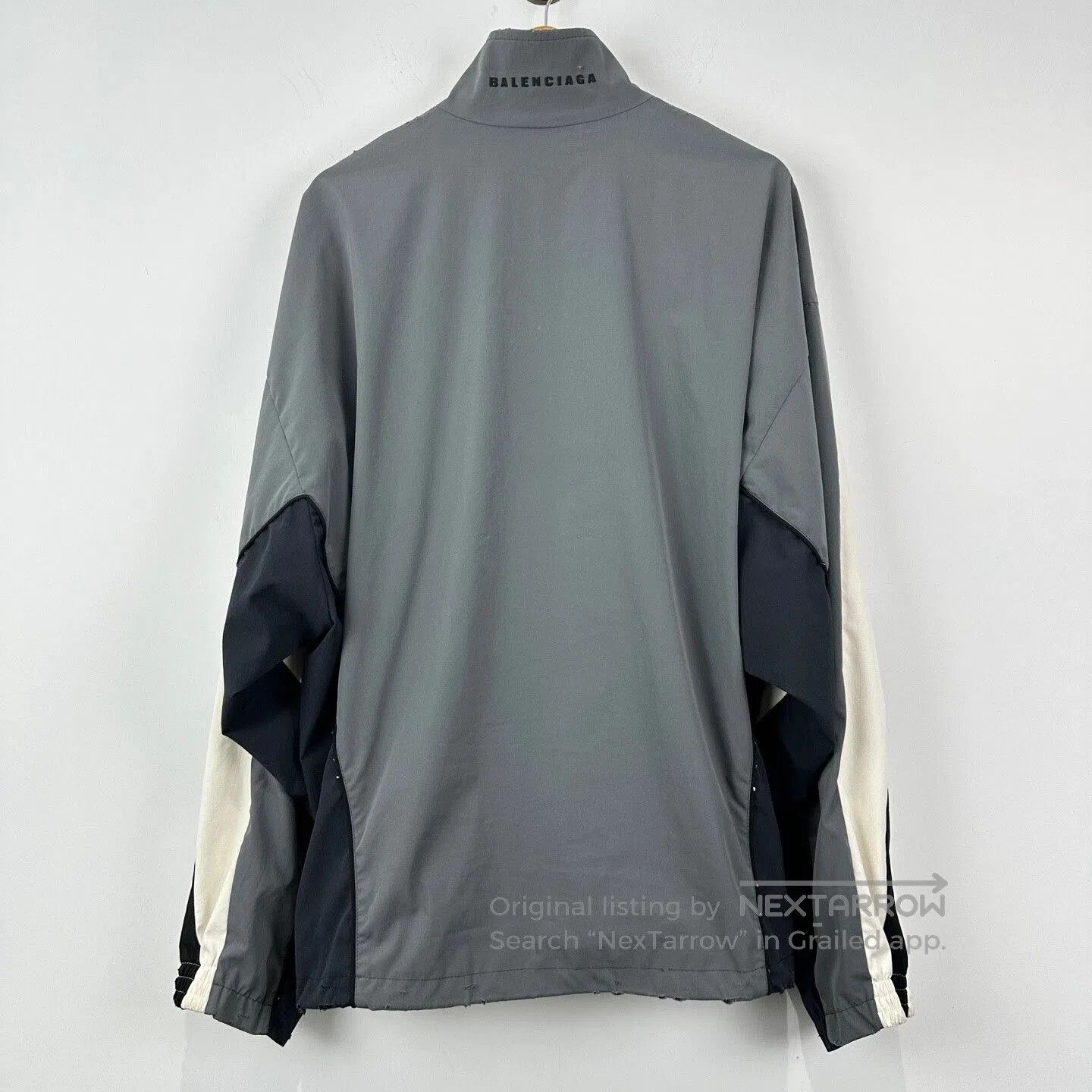 Balenciaga Balenciaga Color-Block Distressed Jacket. Size US S / EU 44-46 / 1 - 2 Thumbnail
